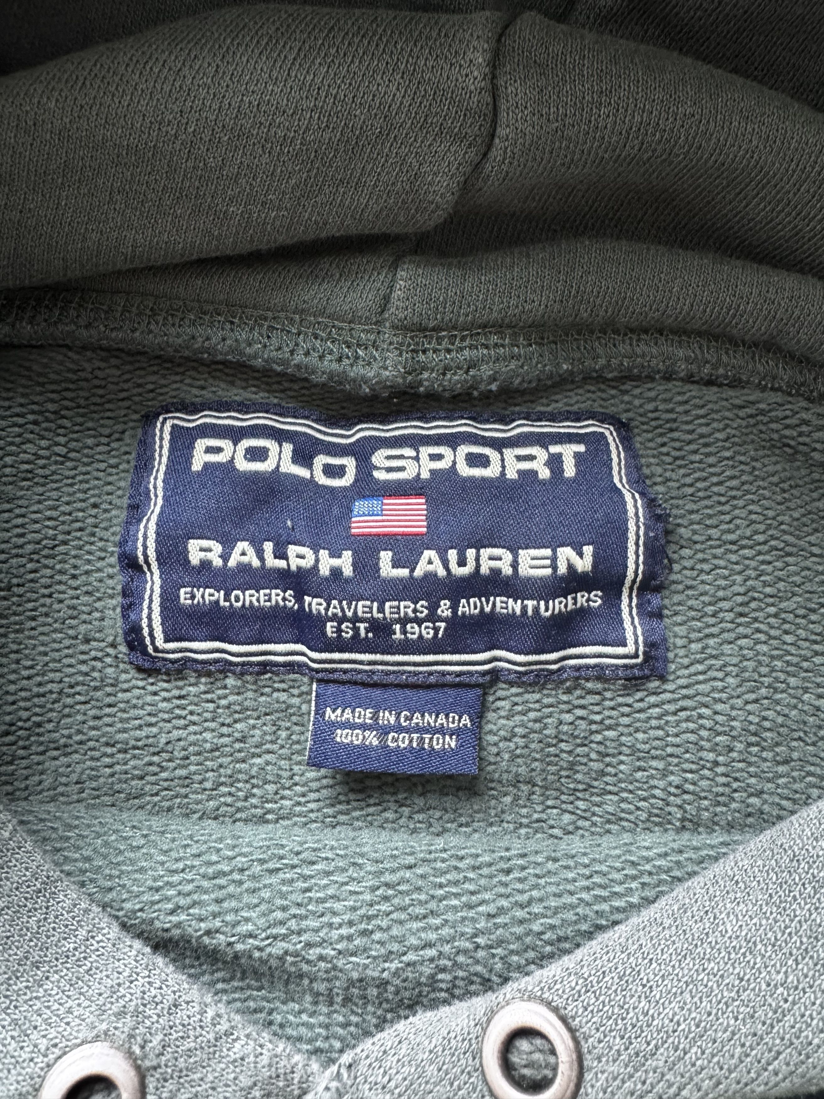 Polo Ralph Lauren RARE Vintage Polo Sport Mountain Rescue Service Hoodie - XL Size US XL / EU 56 / 4 - 3 Thumbnail