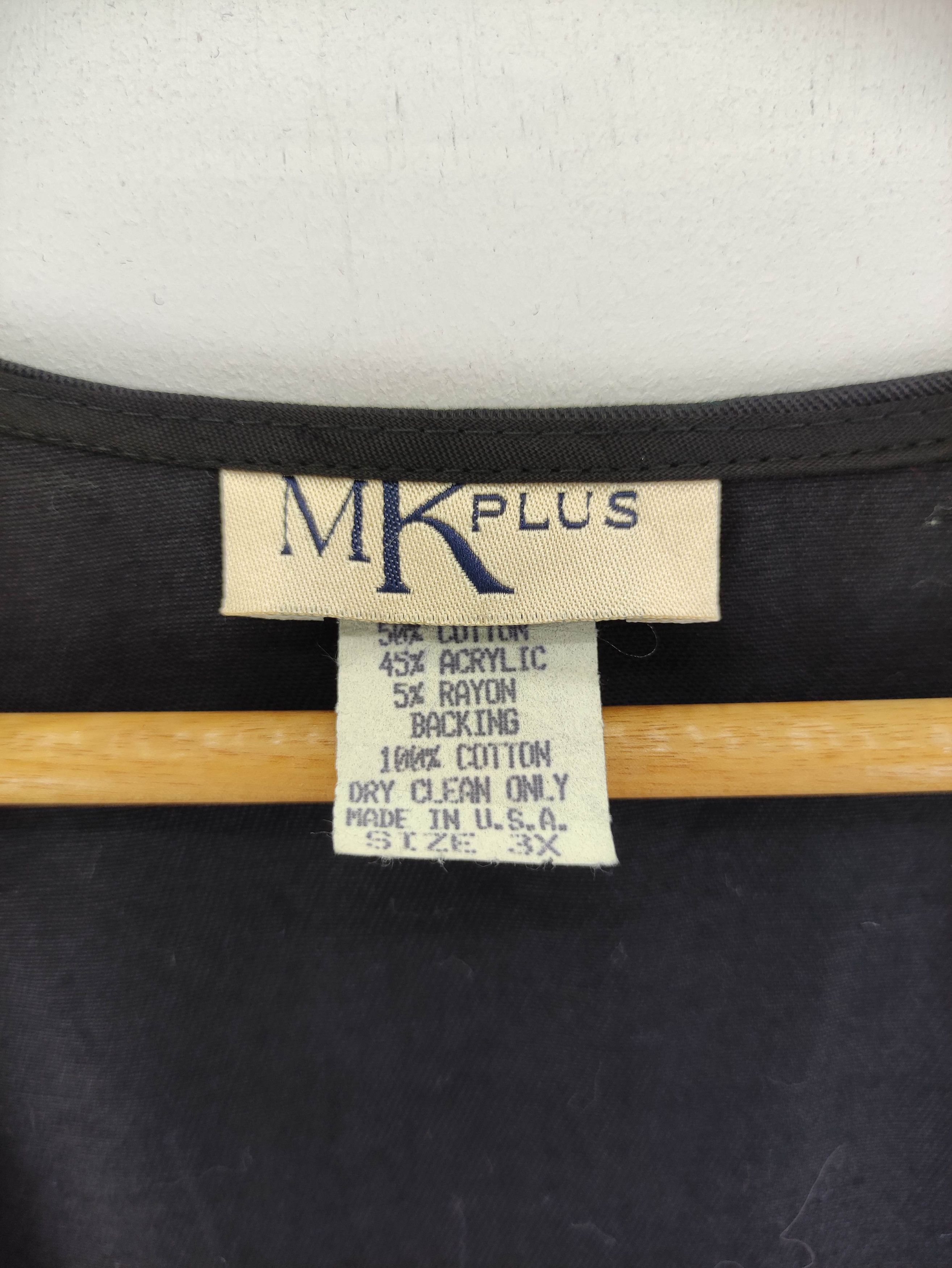 Japanese Brand Vintage Mk Plus Wool Vest Button Size US XXL / EU 58 / 5 - 2 Thumbnail
