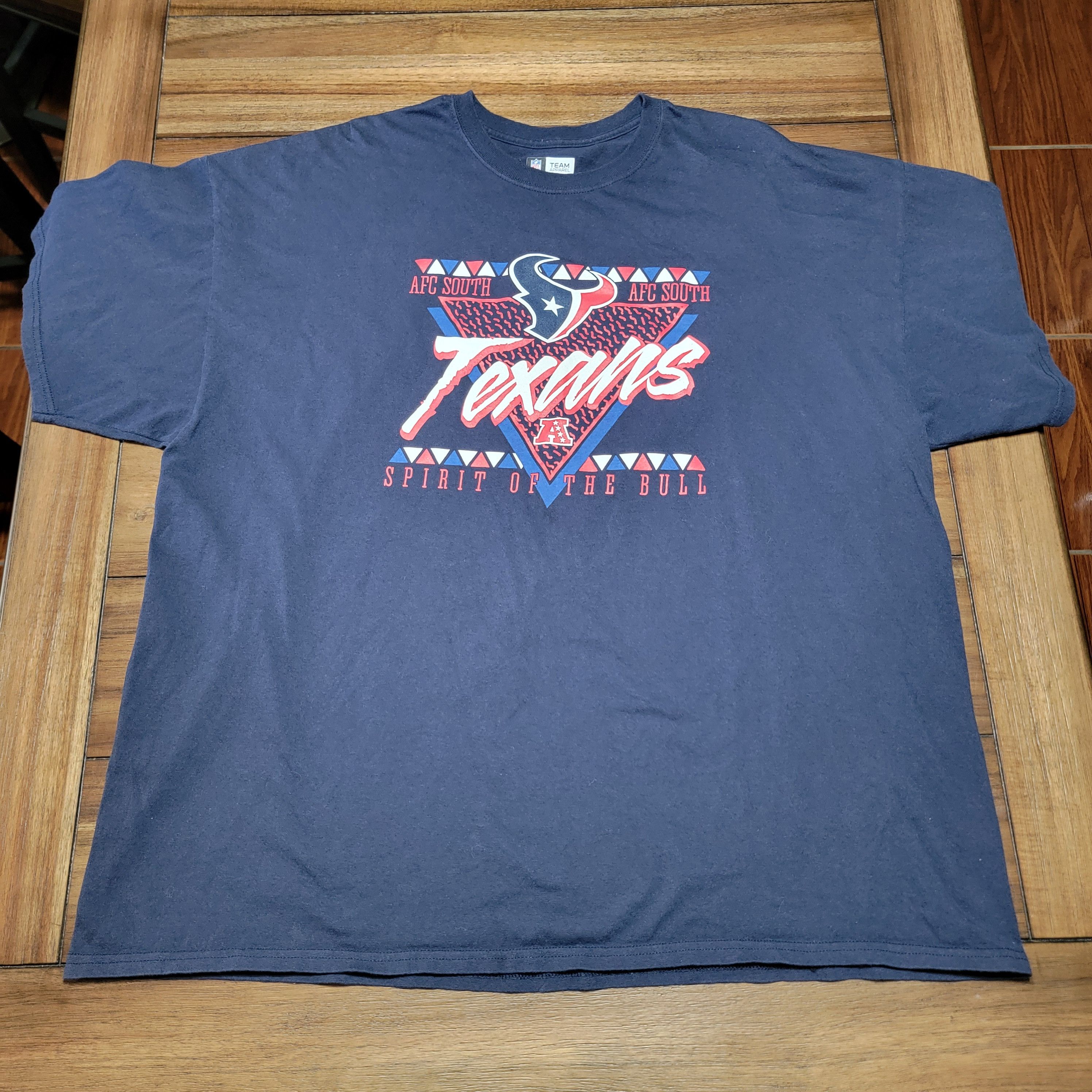 NFL NFL SS Unisex Tee "Houston Texans Spirit Of The Bull" - 2XL Size US XXL / EU 58 / 5 - 1 Thumbnail
