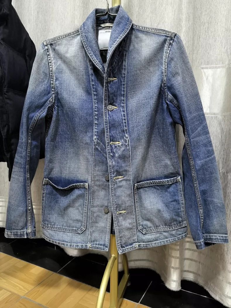 Visvim VisvimVISVIM Washed Denim Jacket Size 1-2504 Size US S / EU 44-46 / 1 - 1 Thumbnail