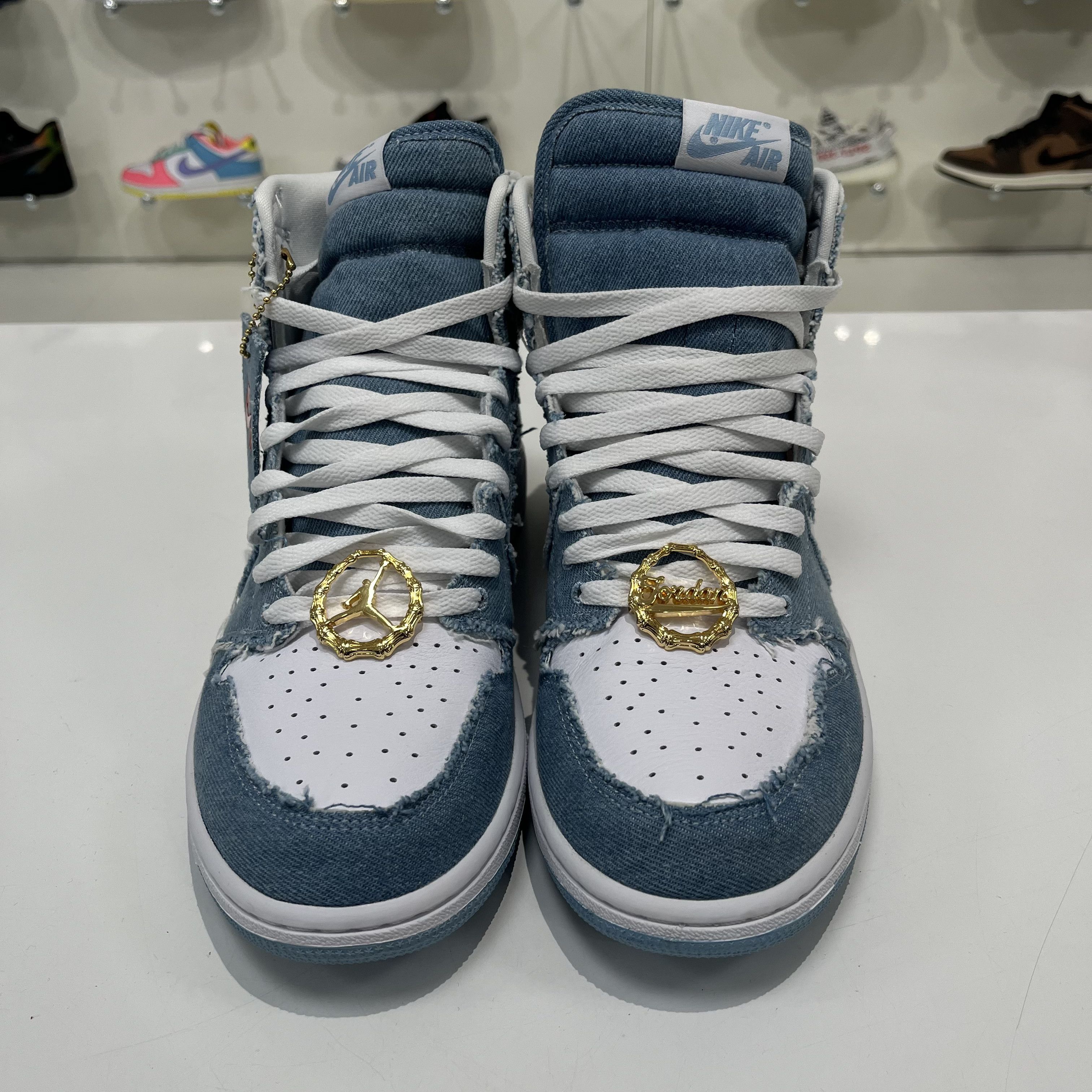 Nike Air Jordan 1 High OG Denim (W) Size US 8.5 / IT 38.5 - 5 Thumbnail