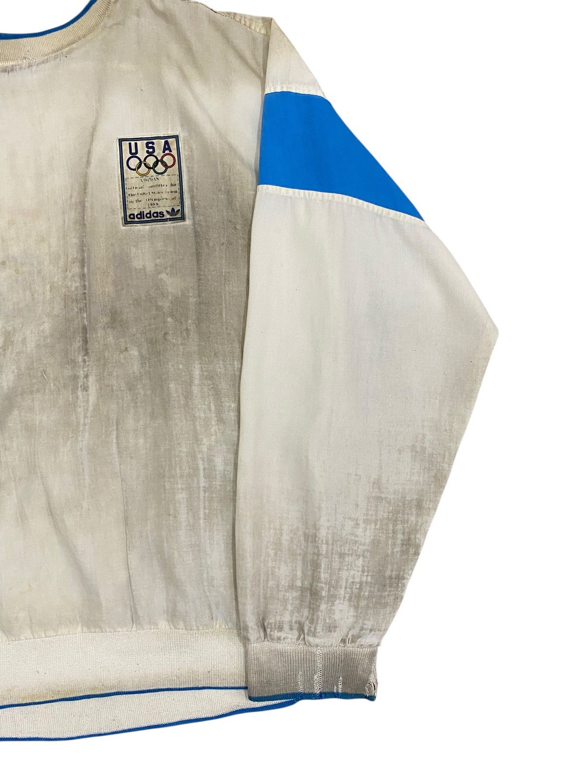 Adidas Vintage Adidas USA Olympic Jacket Size US XL / EU 56 / 4 - 7 Thumbnail