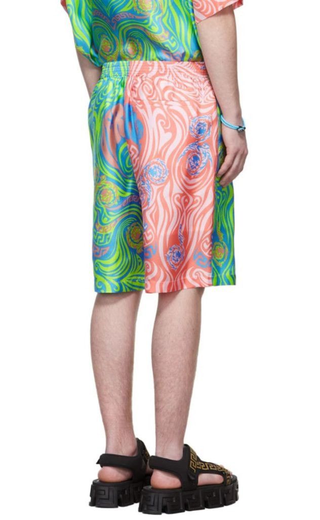 Versace Versace Shorts Size 48 Multi-color Size US 42 / EU 58 - 3 Thumbnail