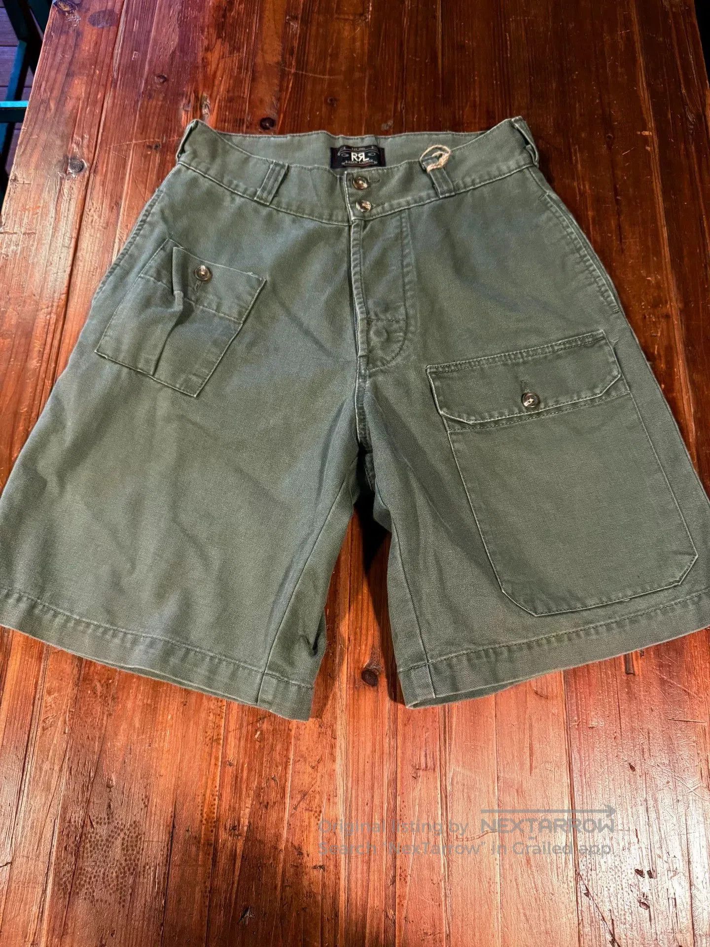 RRL Ralph Lauren RRL Ralph Lauren Cargo Shorts. Size US 32 / EU 48 - 1 Thumbnail
