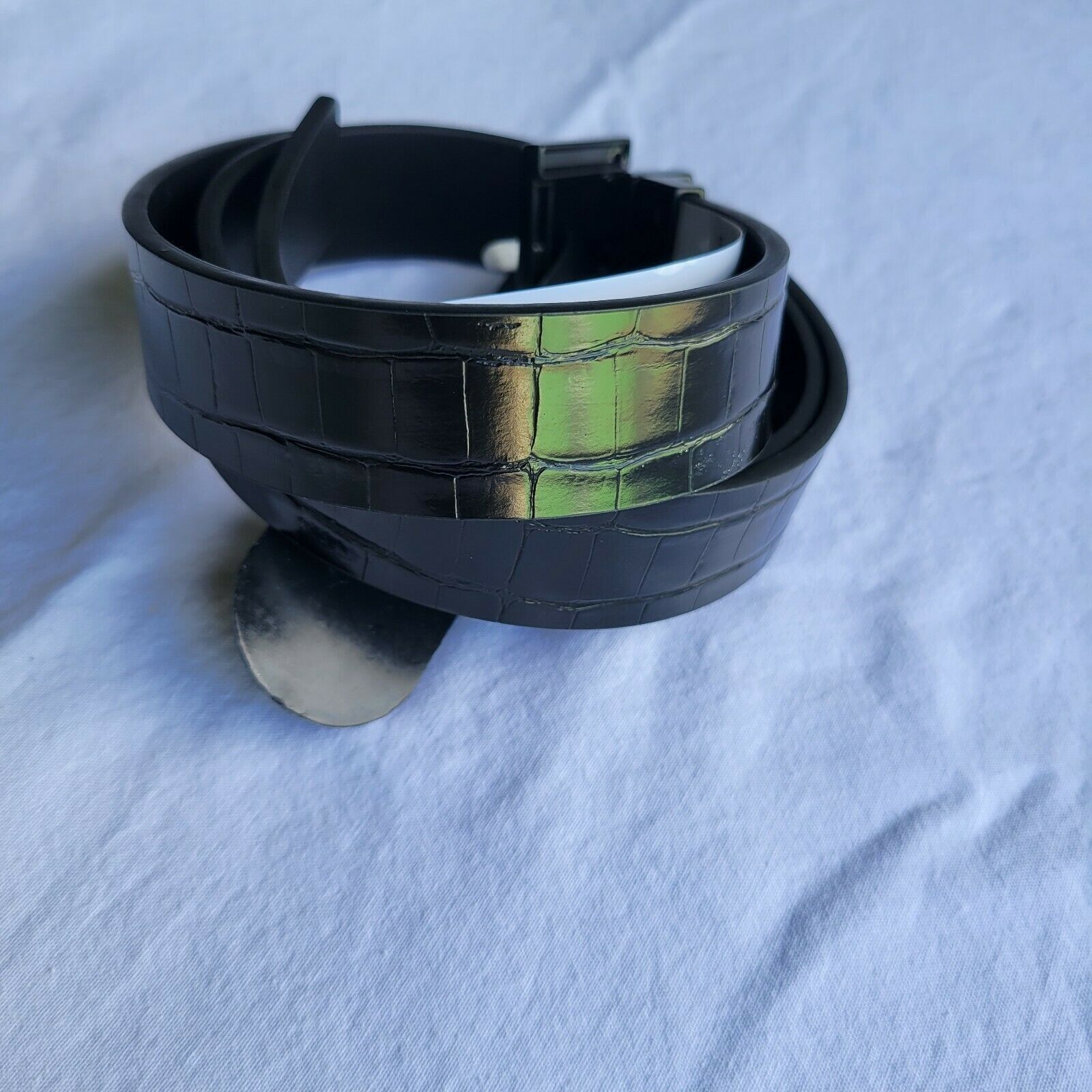 I.N.C Men's INC Reversible Faux Leather Belt. Size 38-40 Size 38 - 2 Thumbnail