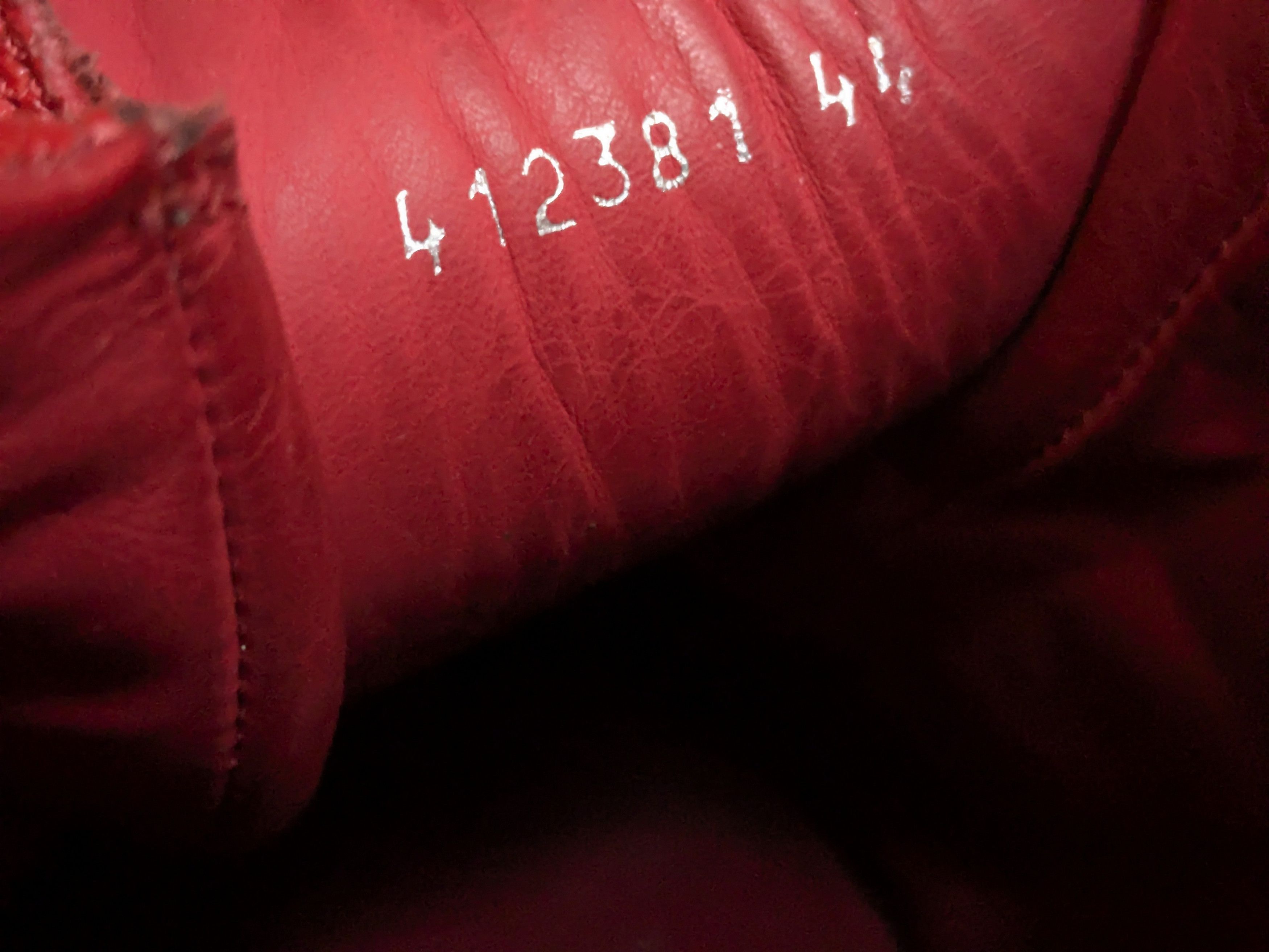 Balenciaga Balenciaga Arena Sneakers Red 12 High Top Leather Size US 12 / EU 45 - 5 Thumbnail