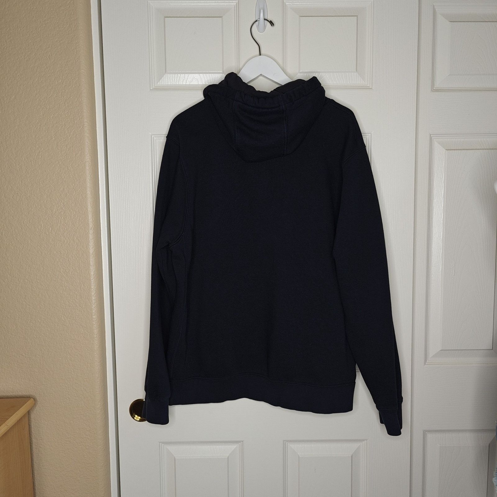 Nike Nike swoosh logo black cotton blend sweatshirt hoodie sz L Size US L / EU 52-54 / 3 - 2 Thumbnail