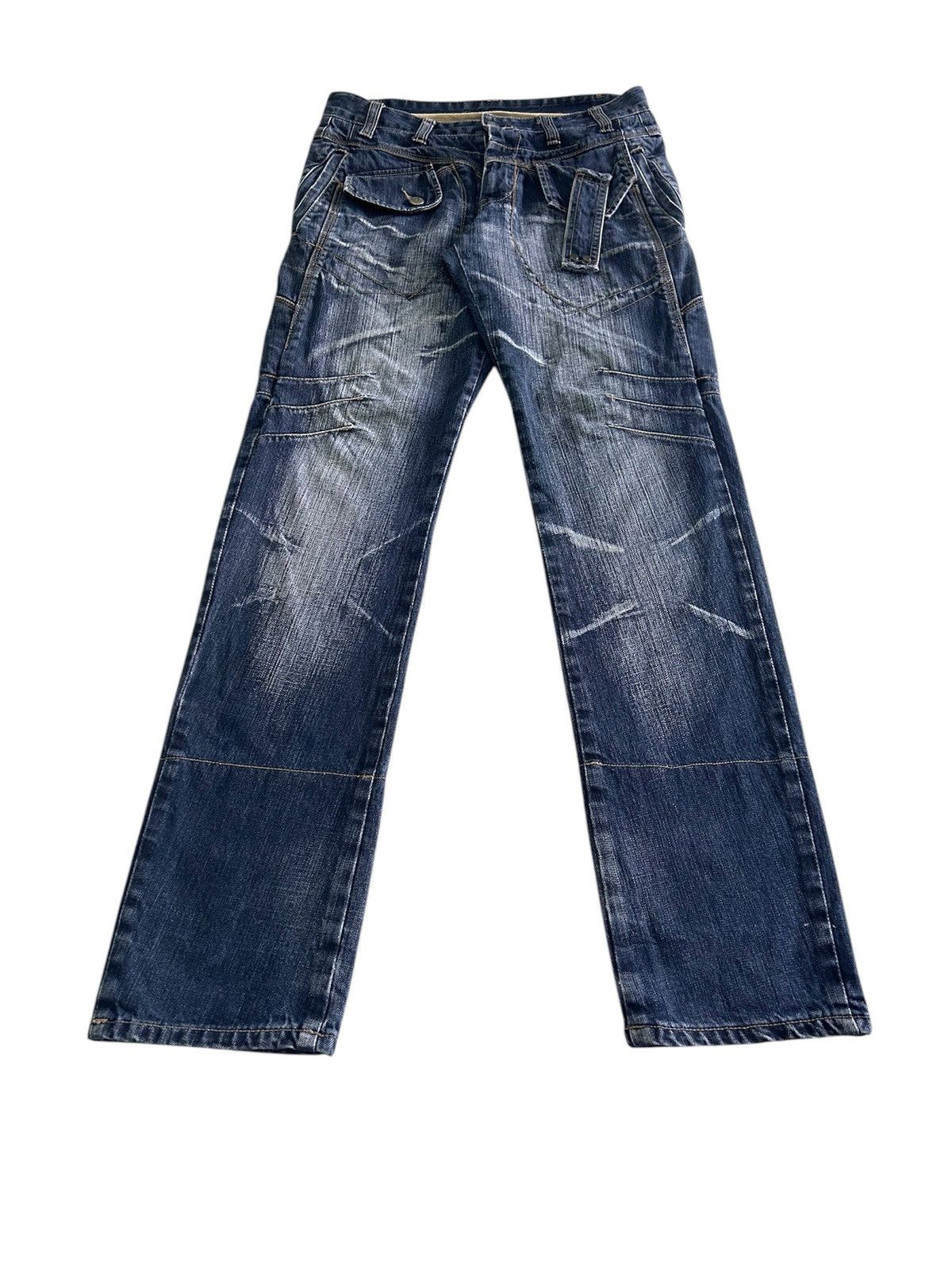 PPFM × Vintage 💥 Vintage Japanese Denim PPFM Mad Punk Jeans Size US 31 - 2 Thumbnail