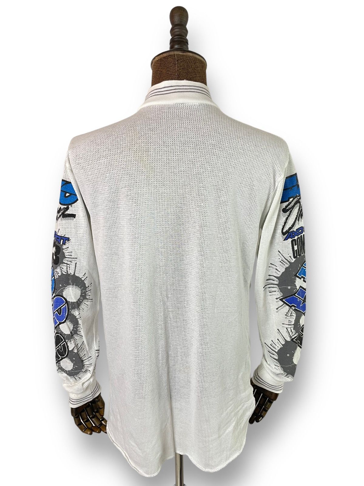 Gear for Sports Vtg US Made AXO Sport Racing Motocross Mashed Shirt Size US L / EU 52-54 / 3 - 3 Thumbnail