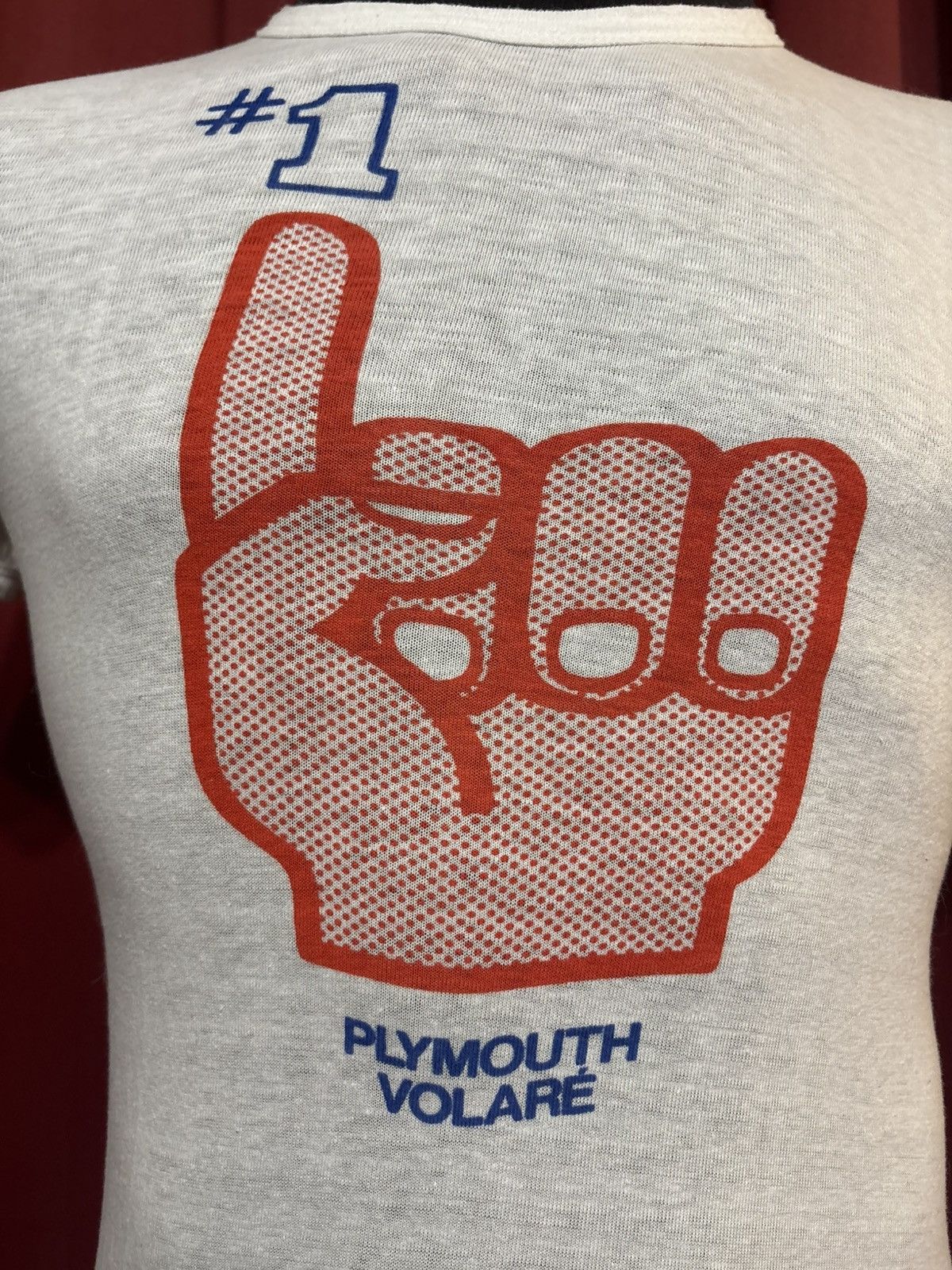 Vintage Vintage Plymouth Volaré Tshirt 70s Ringer Tee Classic Car Size US S / EU 44-46 / 1 - 2 Thumbnail