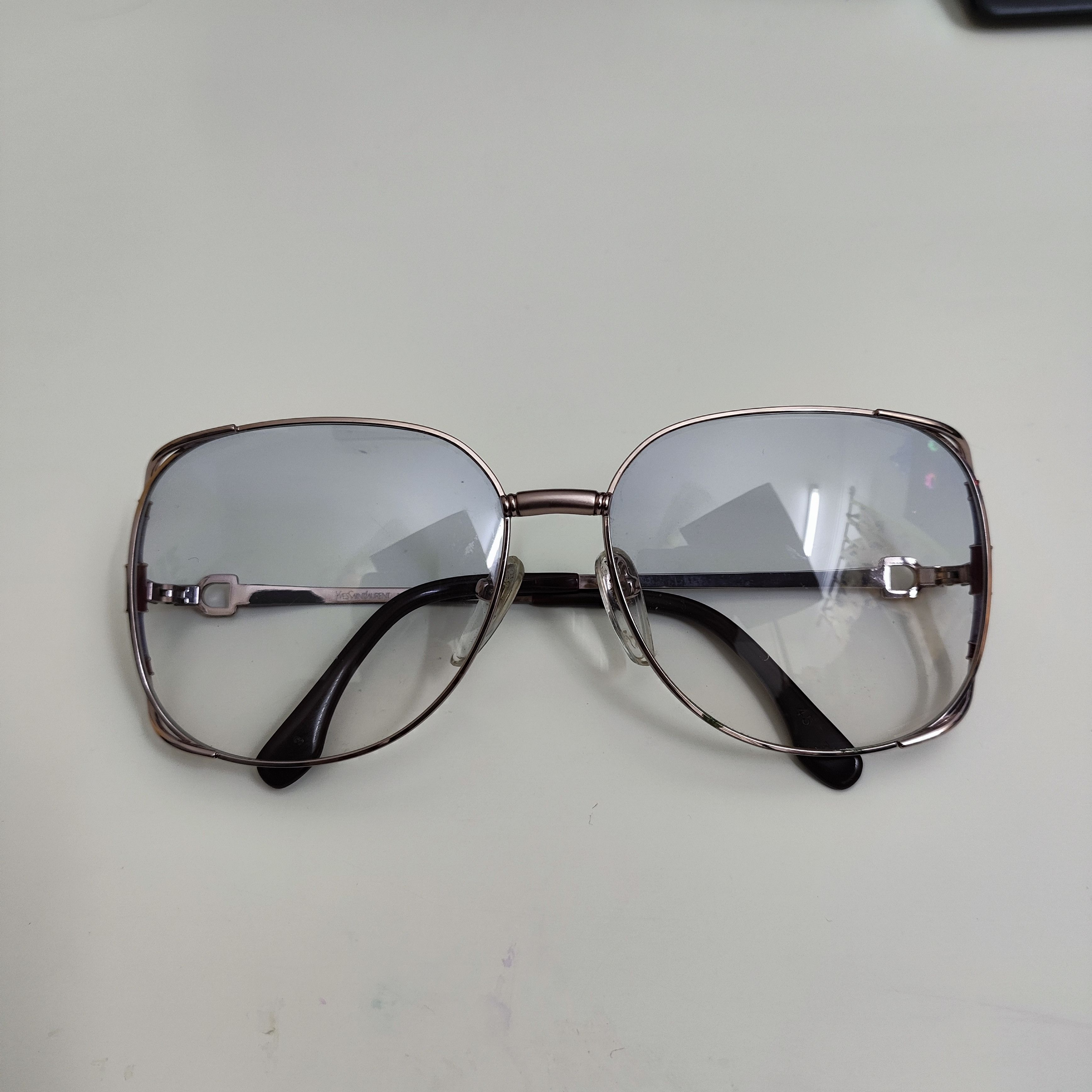 Saint Laurent Paris × Vintage × Yves Saint Laurent 31-8610 Vintage YSL Paris Glasses Eyewear Oversize Size ONE SIZE - 1 Thumbnail