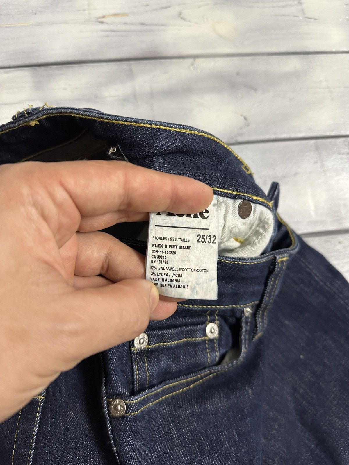 Acne Studios Rare Vintage Jeans Acne Studios WMN Luxury Size 25/32. Size 25" / US 0 / IT 36 - 9 Thumbnail