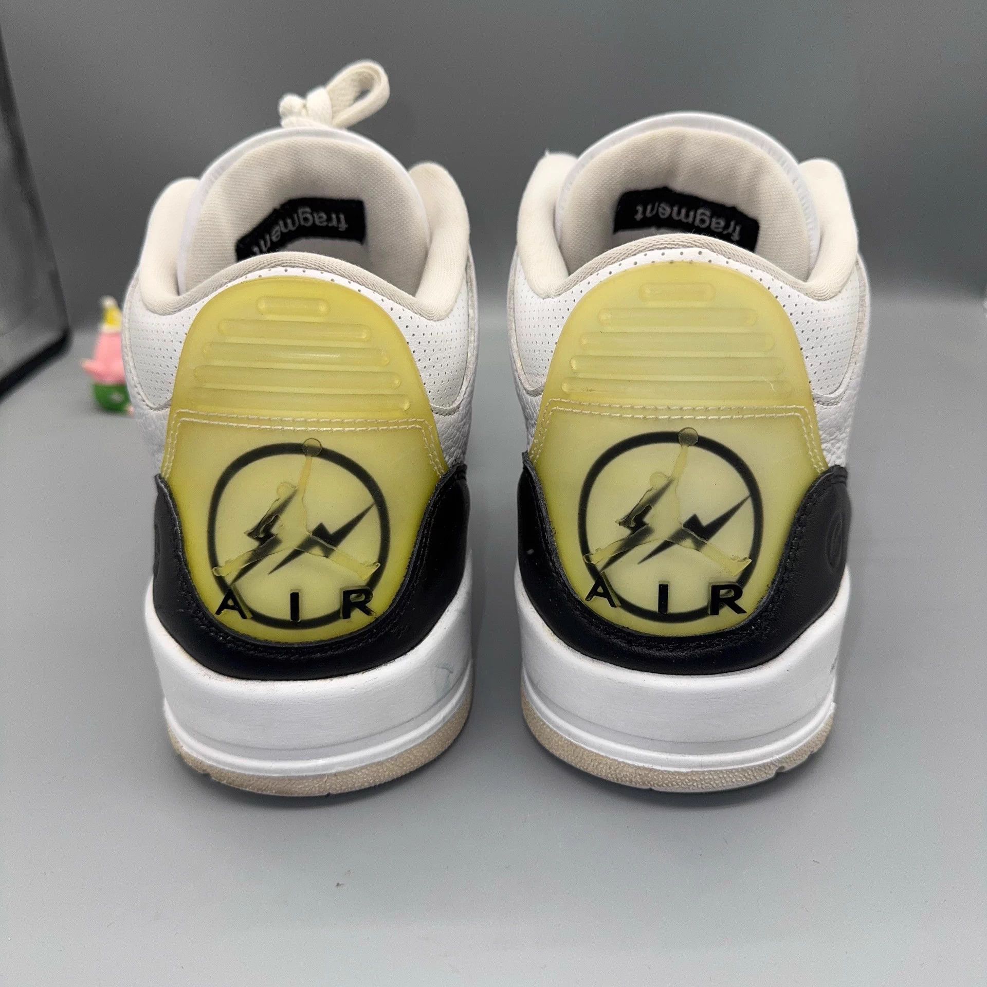 Jordan Brand Jordan AJ3 x Fragment Design Black/White 46 Size US 13 / EU 46 - 3 Thumbnail