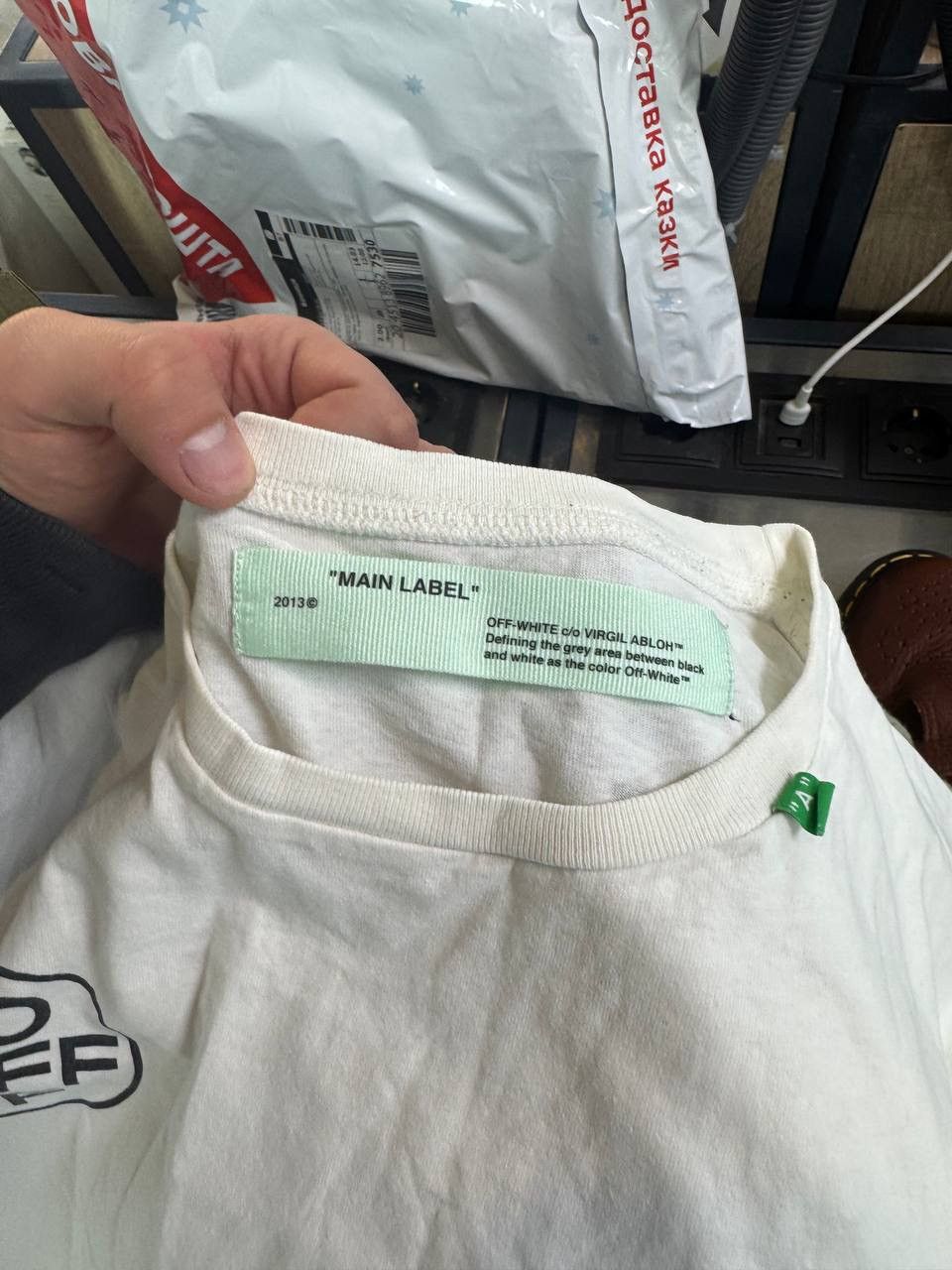 Off-White Off white t shirt Size US S / EU 44-46 / 1 - 4 Thumbnail