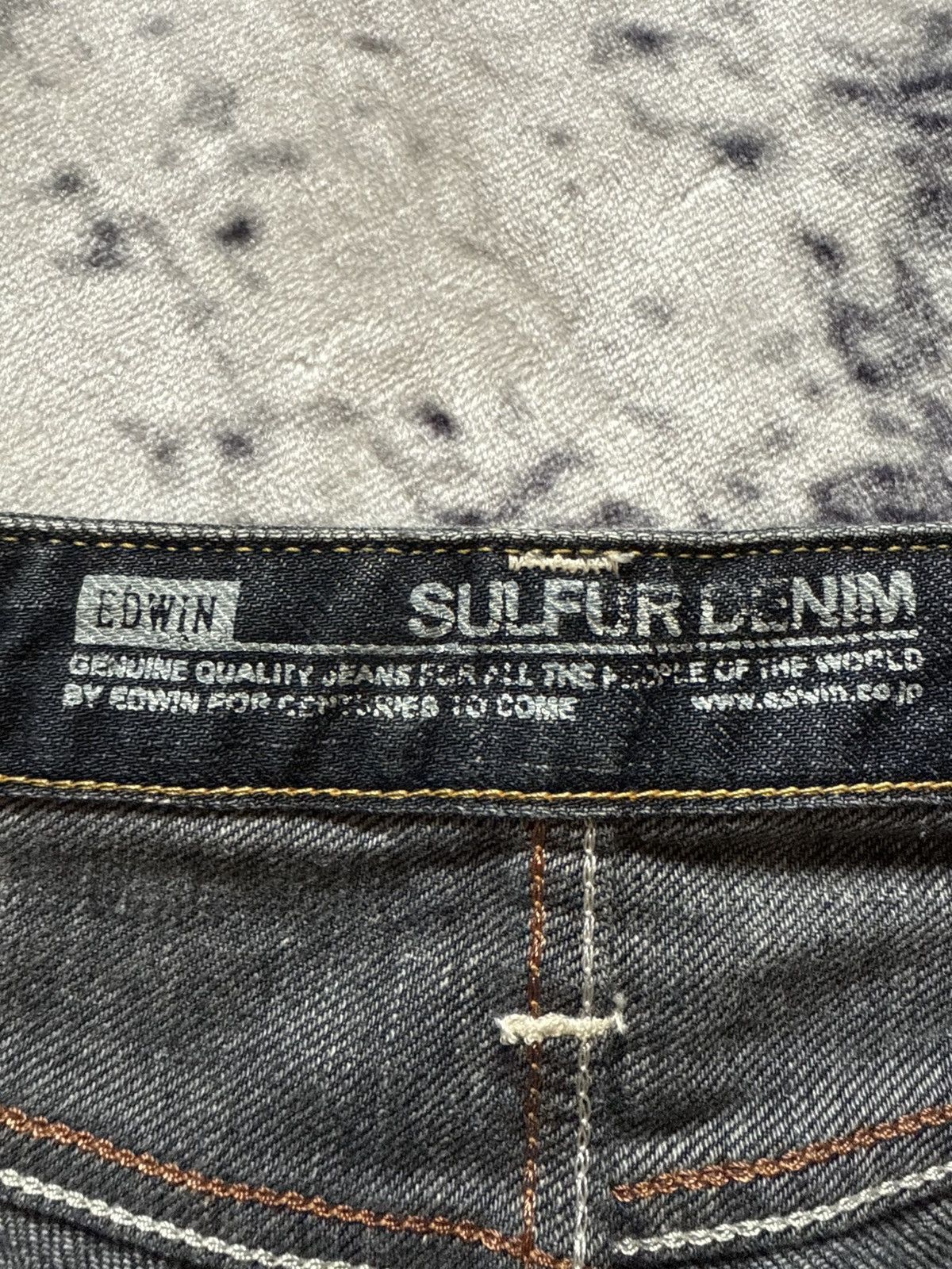 Edwin Edwin 502 Sulfur Denim Shadow Wash Jeans Size US 30 / EU 46 - 21 Thumbnail