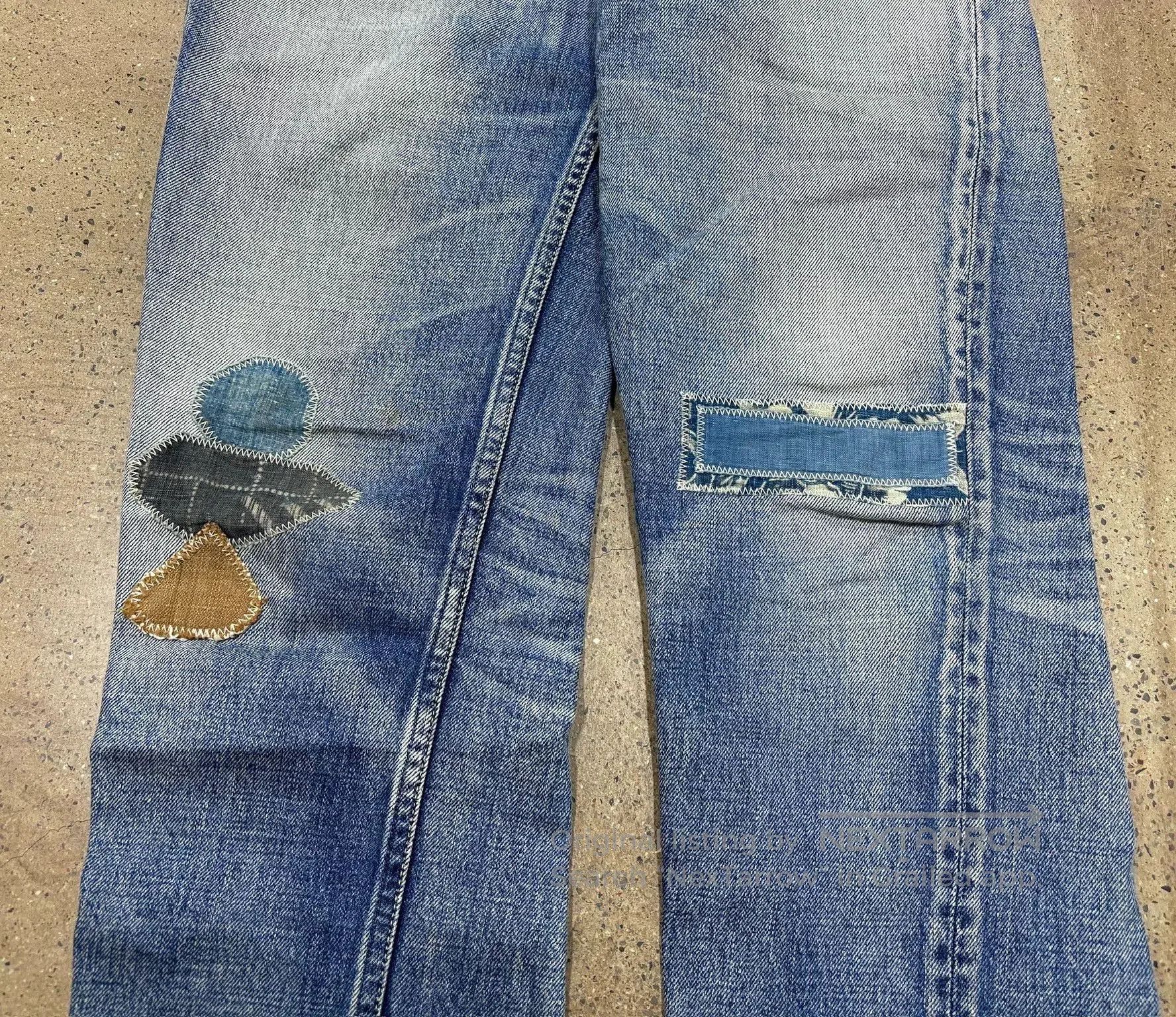 Visvim vintage visvim social sculpture damaged denim pants. Size US 32 / EU 48 - 4 Thumbnail