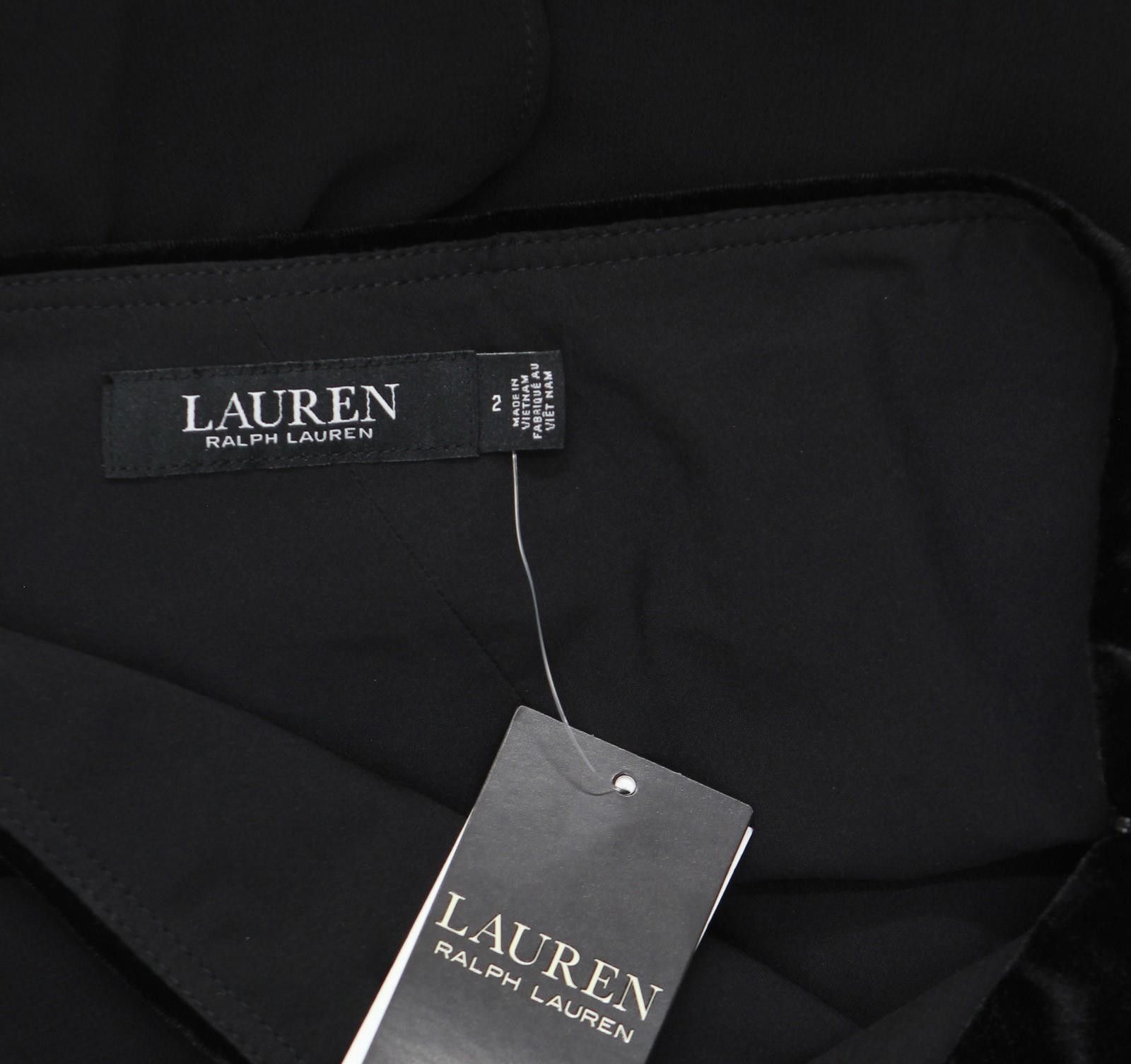 Lauren Ralph Lauren Lauren Ralph Lauren One-shoulder Dress 253808477001 Black 2 Size XS / US 0-2 / IT 36-38 - 4 Thumbnail