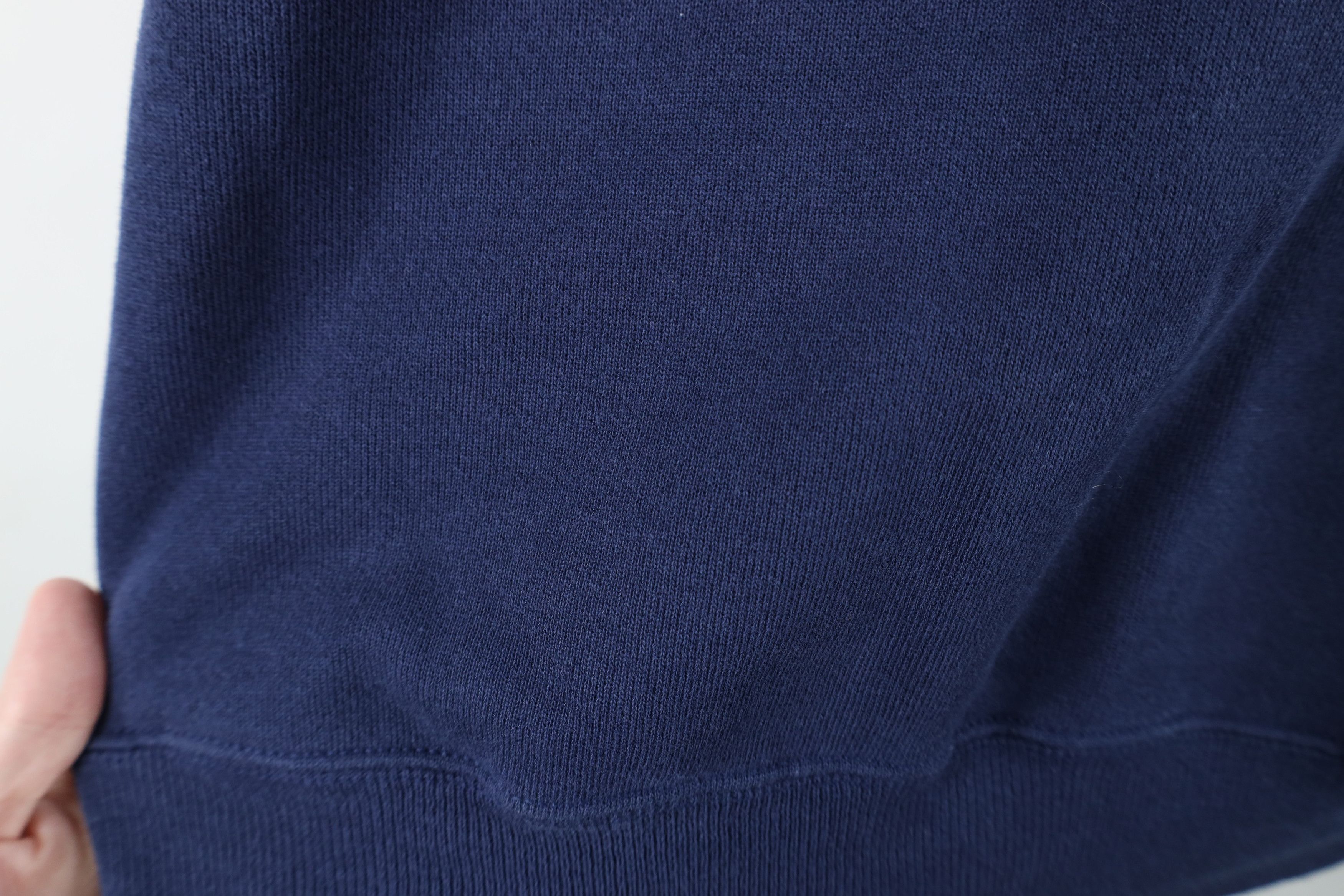 Hanes Vintage 80s 90s Hanes Crewneck Sweatshirt Navy Blue USA Size US L / EU 52-54 / 3 - 7 Thumbnail