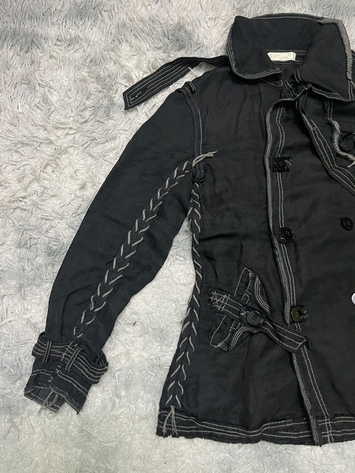 Japanese Brand 2000s IFSIXWASNINE INSPIRED DESIGN JACKET PUNK STYLE Size M / US 6-8 / IT 42-44 - 3 Thumbnail