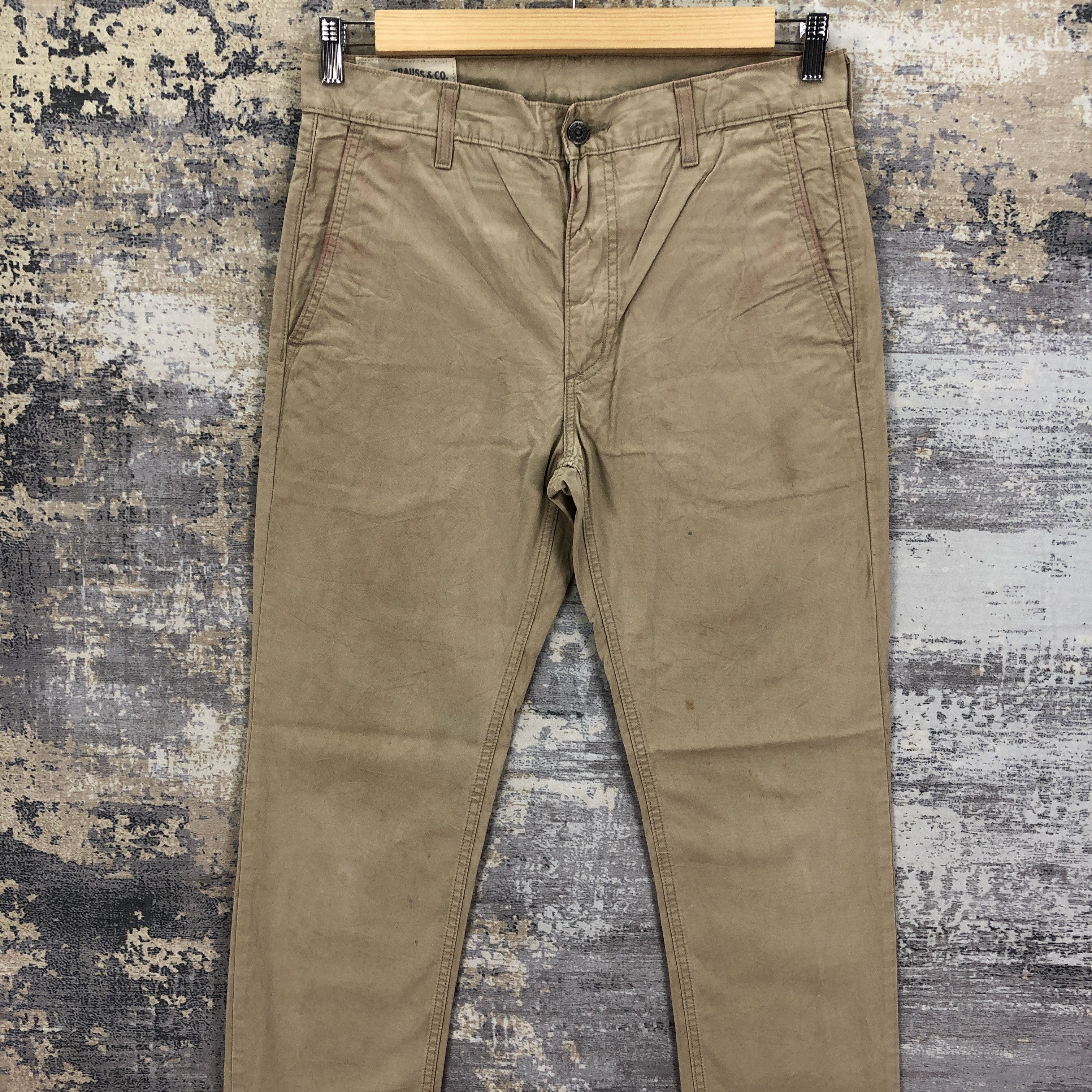 Levi's Vintage Y2K Levis 511 Jeans Beige Levi's Slim Skinny Denim Size US 32 / EU 48 - 3 Thumbnail
