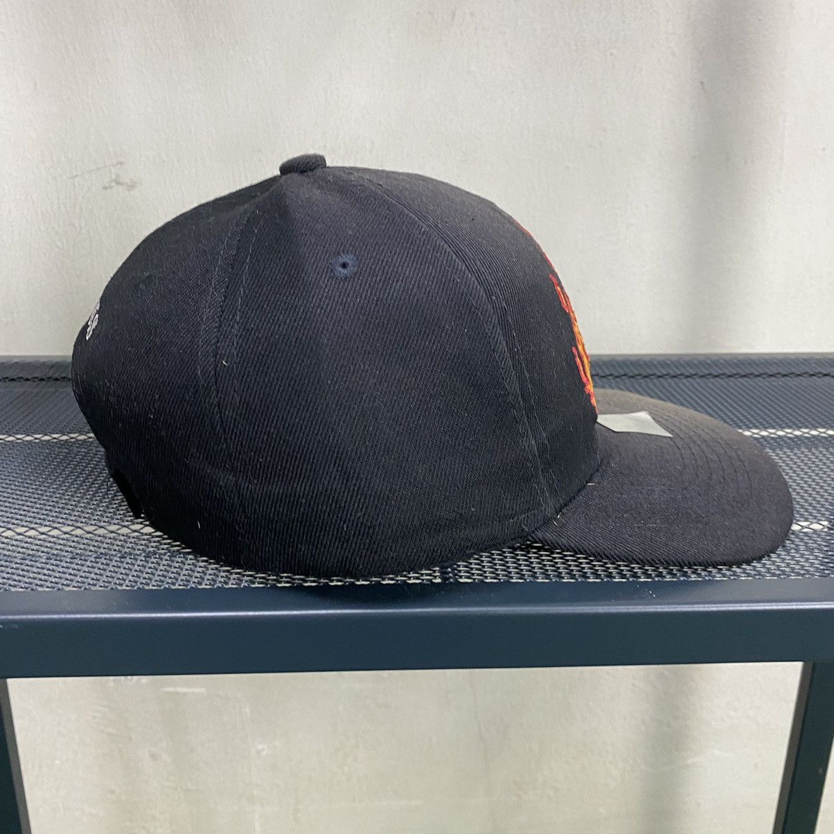 Blackhawk! Vintage Y2K Black Hawk ‘Lord Jesus Christ Savior’ Flame Hat Size ONE SIZE - 4 Thumbnail