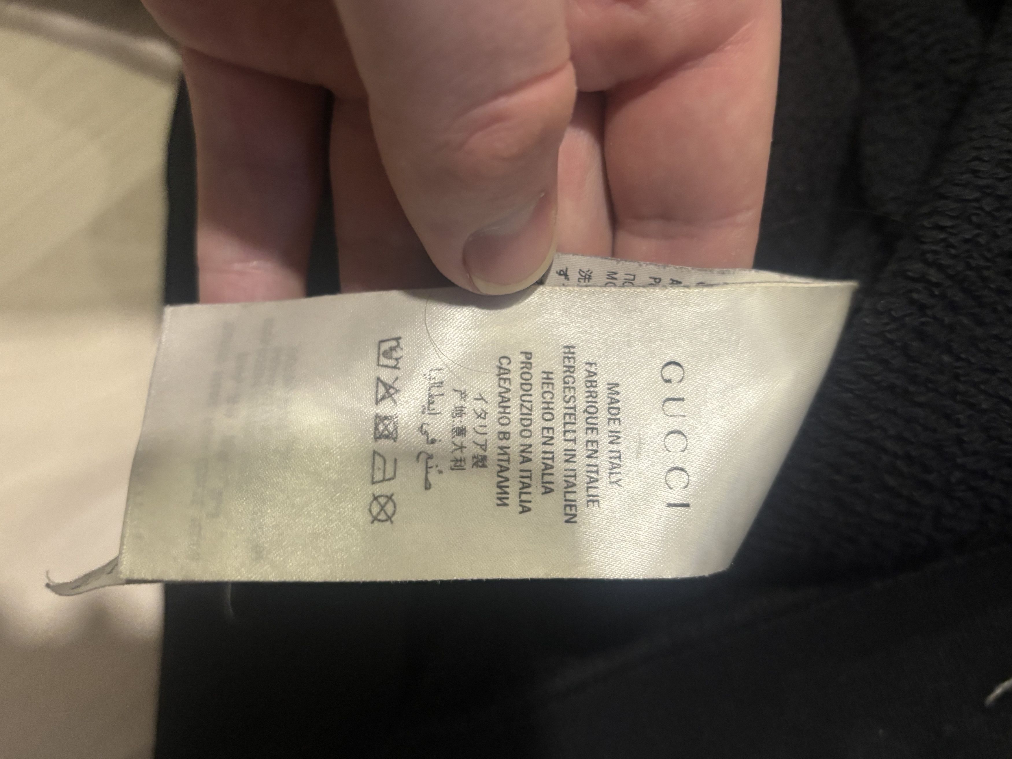 Gucci Oversized Sweatshirt with Gucci logo Size US XXL / EU 58 / 5 - 3 Thumbnail