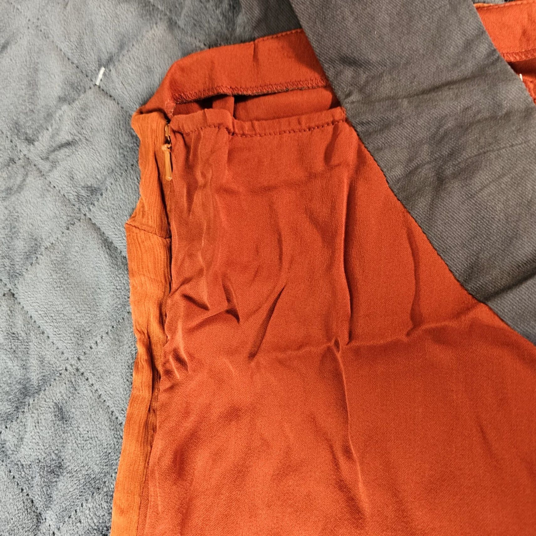 Vintage JLO Silk Tank Top Sleeveless Size 4 Women Casual Orange Brown Straps Size S / US 4 / IT 40 - 7 Thumbnail