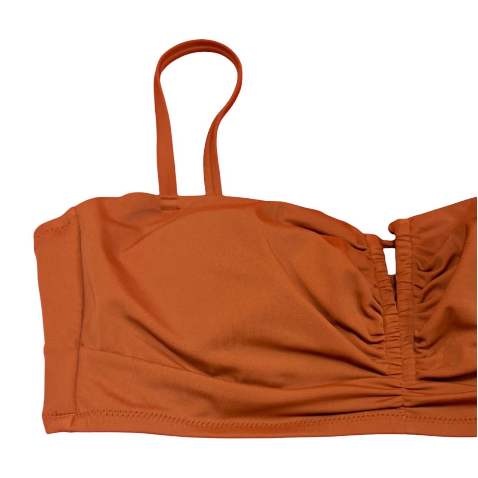 Other Shade & Shore - Women's Longline Cinch Front Keyhole Bikini Size ONE SIZE - 11 Thumbnail