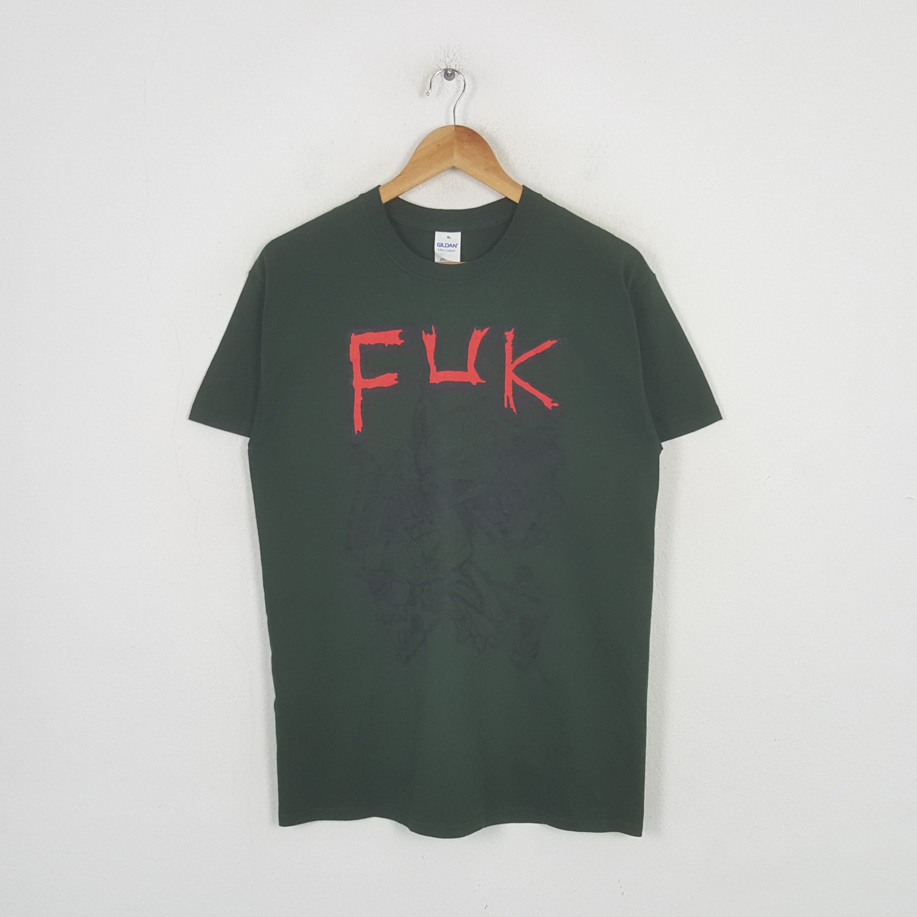 Band Tees Vinatge Fuk British Punk Rock Band Tshirt RR3 Size US M / EU 48-50 / 2 - 1 Thumbnail