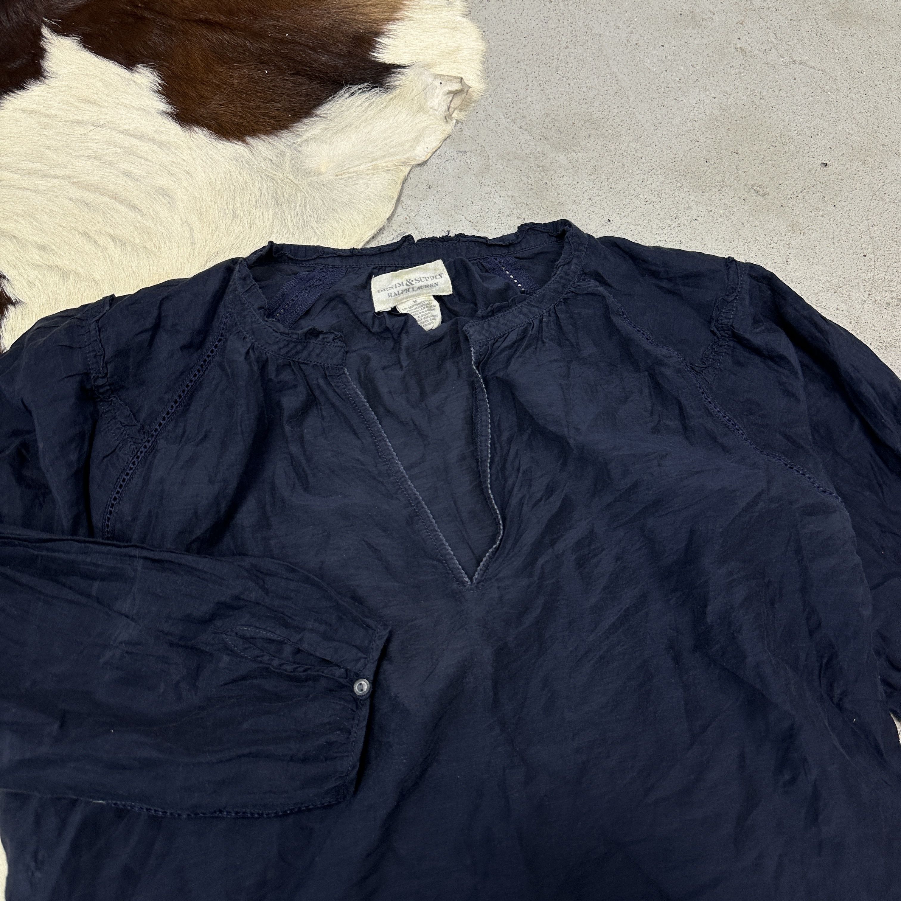 Ralph Lauren Vintage Avant Garde Old Money Ralph Lauren Shirt Y2K Size L / US 10 / IT 46 - 4 Thumbnail