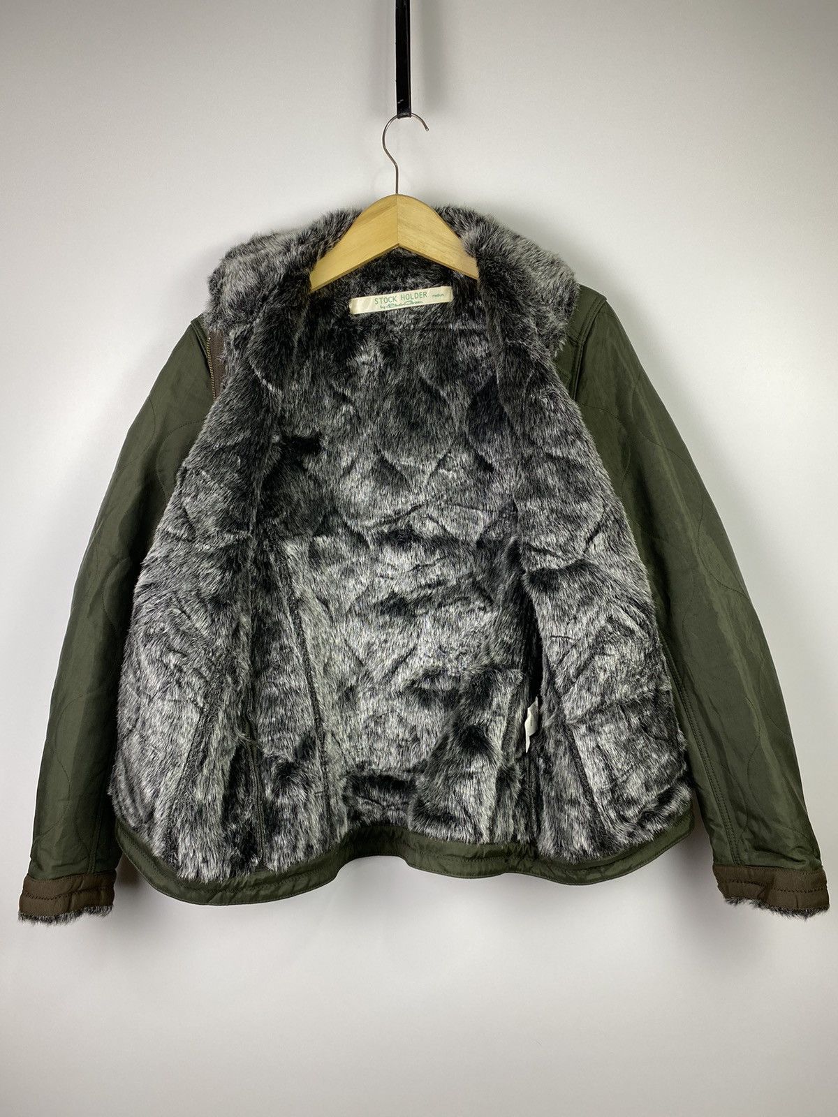 If Six Was Nine × Japanese Brand × Le Grande Bleu (L.G.B.) faux fur jacket stock holder lgb style Size US M / EU 48-50 / 2 - 4 Thumbnail