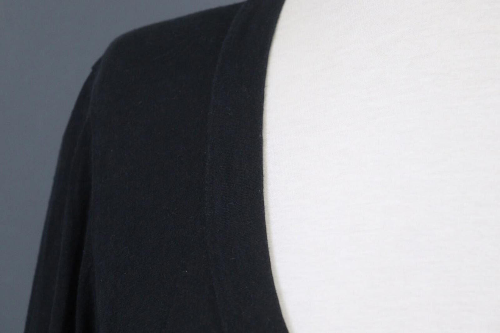 James Perse James Perse Black Cotton Scoop Neck Blouse Top Size 3 Size M / US 6-8 / IT 42-44 - 7 Thumbnail