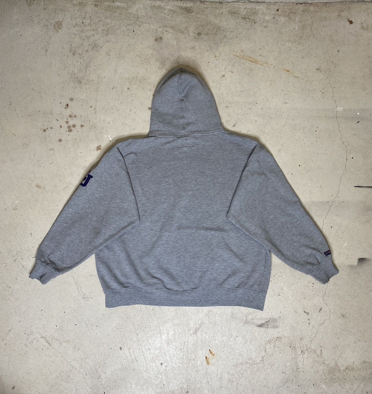 Jansport × Vintage Vintage 2000s clarion university faded boxy hoodie Size US XL / EU 56 / 4 - 5 Thumbnail