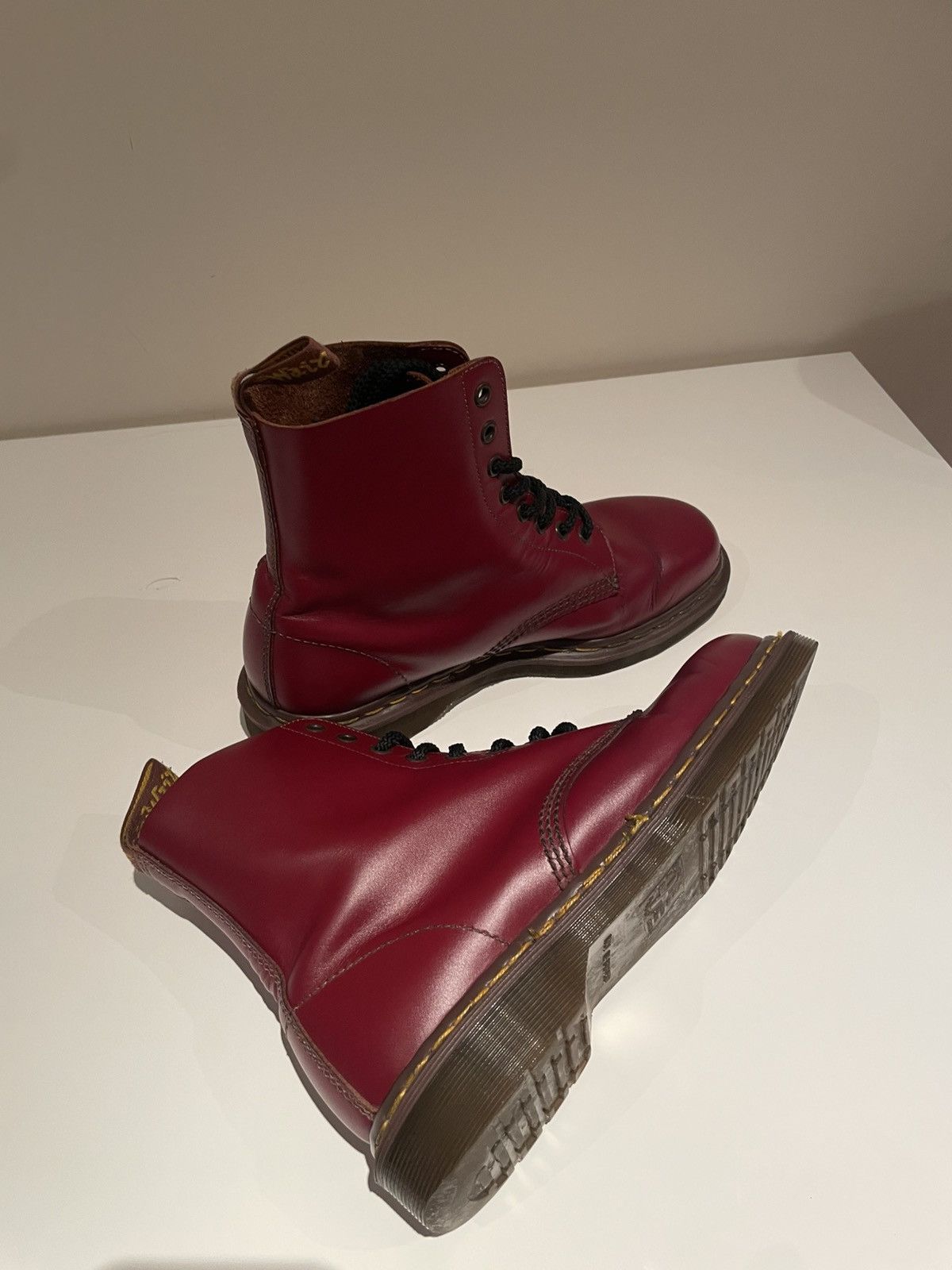 Dr. Martens Dr Martens Red 1460 Made in England Boots Size US 9 / EU 42 - 11 Thumbnail