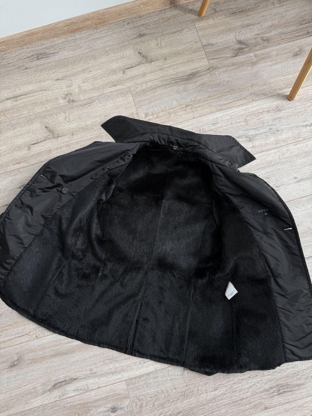 Gucci GUCCI By Tom Ford Era FW 2001 Fur Rabbit Coat Belted Size M / US 6-8 / IT 42-44 - 23 Thumbnail