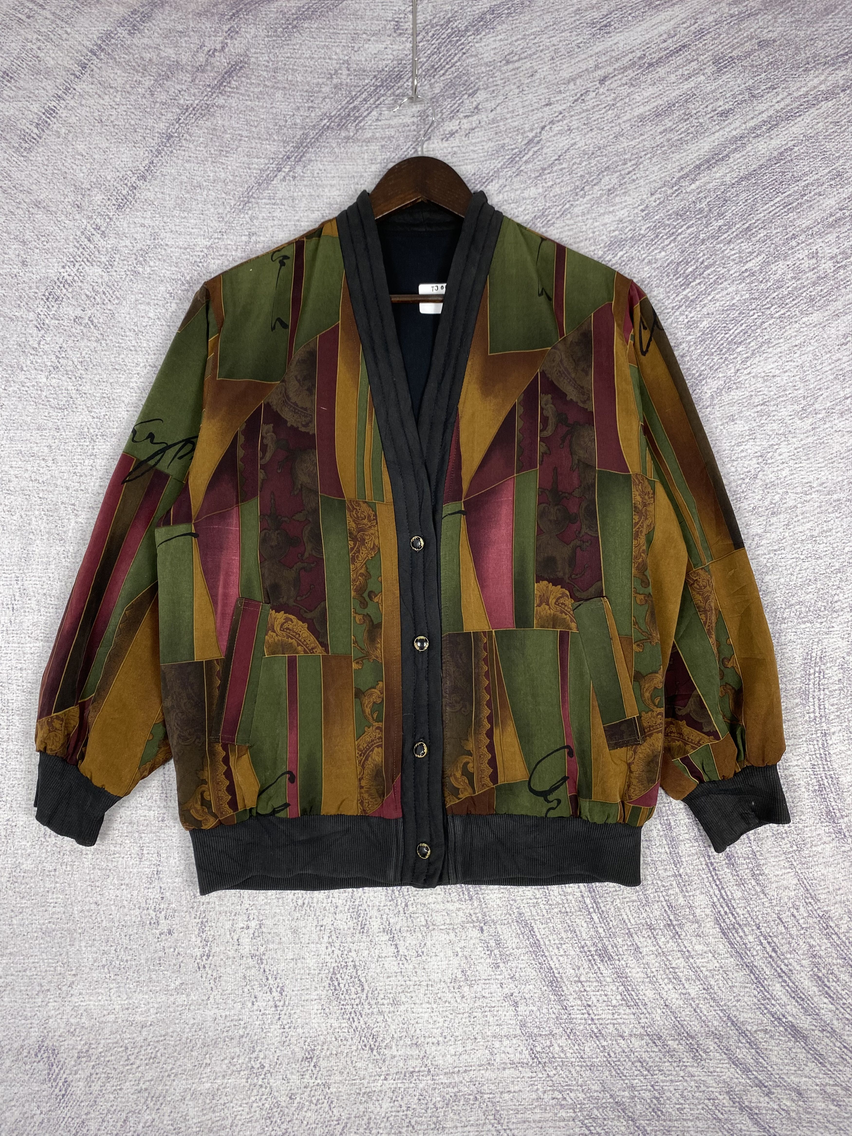 Native Vintage Sun Hung Batik Art Coat Style Jacket Size US XXL / EU 58 / 5 - 1 Thumbnail