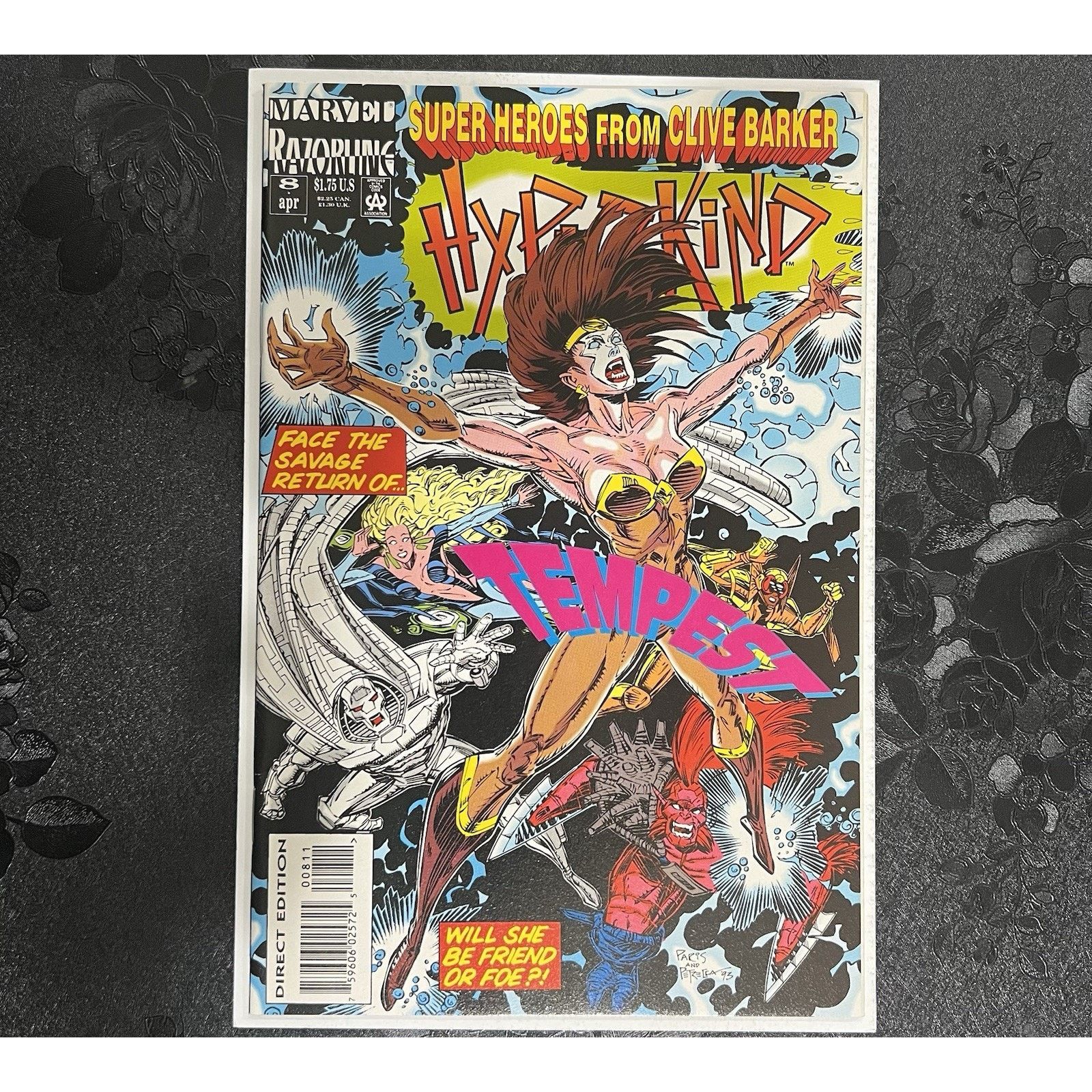 DC Comics Clive Barker HyperKind # 8 Apr 1993 Marvel Razorline Comics Size ONE SIZE - 1 Thumbnail