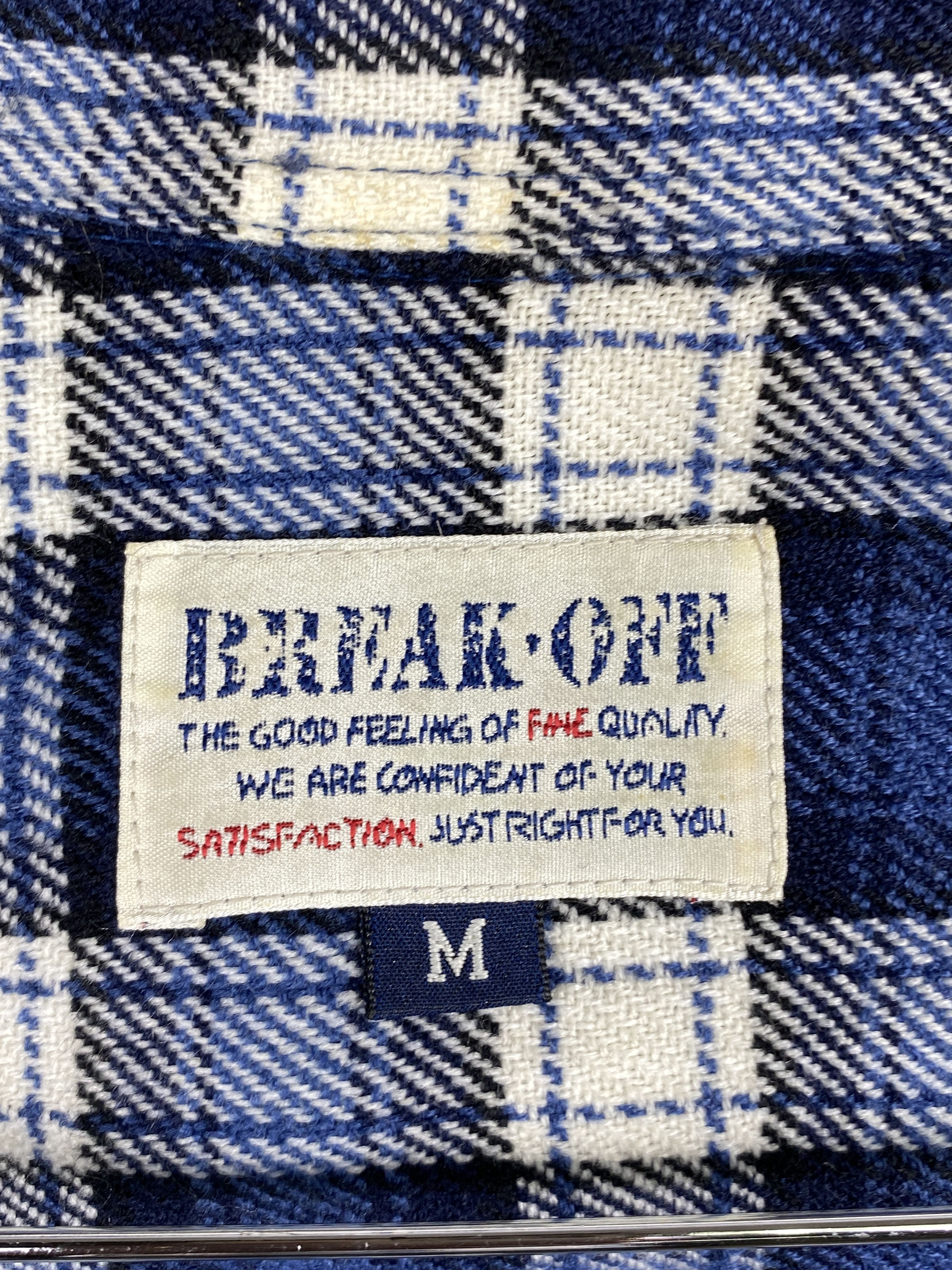 Japanese Brand Vintage Break Off Flannel Long Sleeve T Shirt J1679 Size US M / EU 48-50 / 2 - 8 Thumbnail