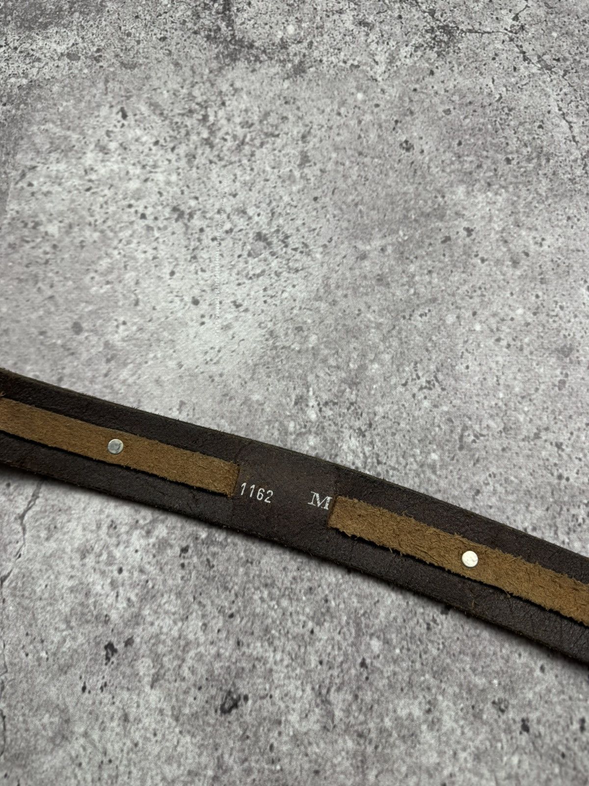 Japanese Brand 00’S NUMBER NINE STYLE JAPAN LEATHER Y2K BELT JAPANESE RARE Size ONE SIZE - 3 Thumbnail