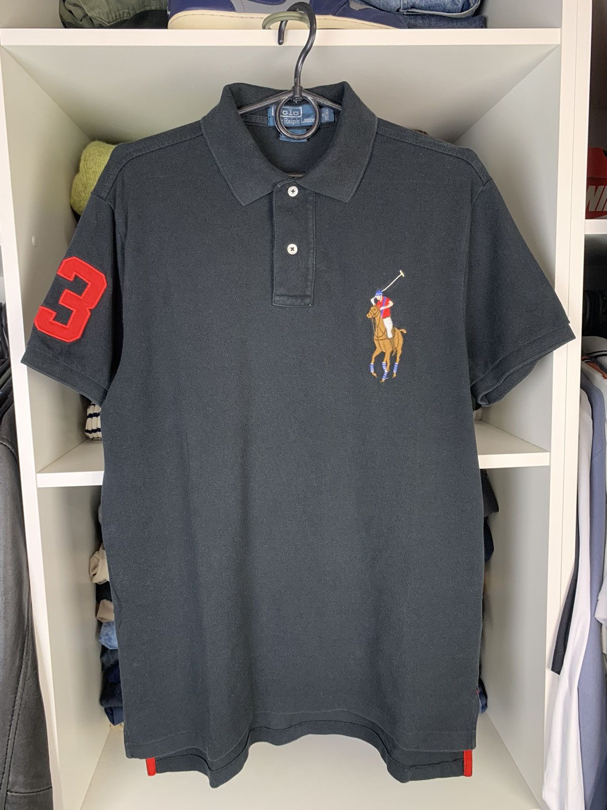 Polo Ralph Lauren Vintage Polo Ralph Lauren Big Logo Polo T-shirt | Grailed