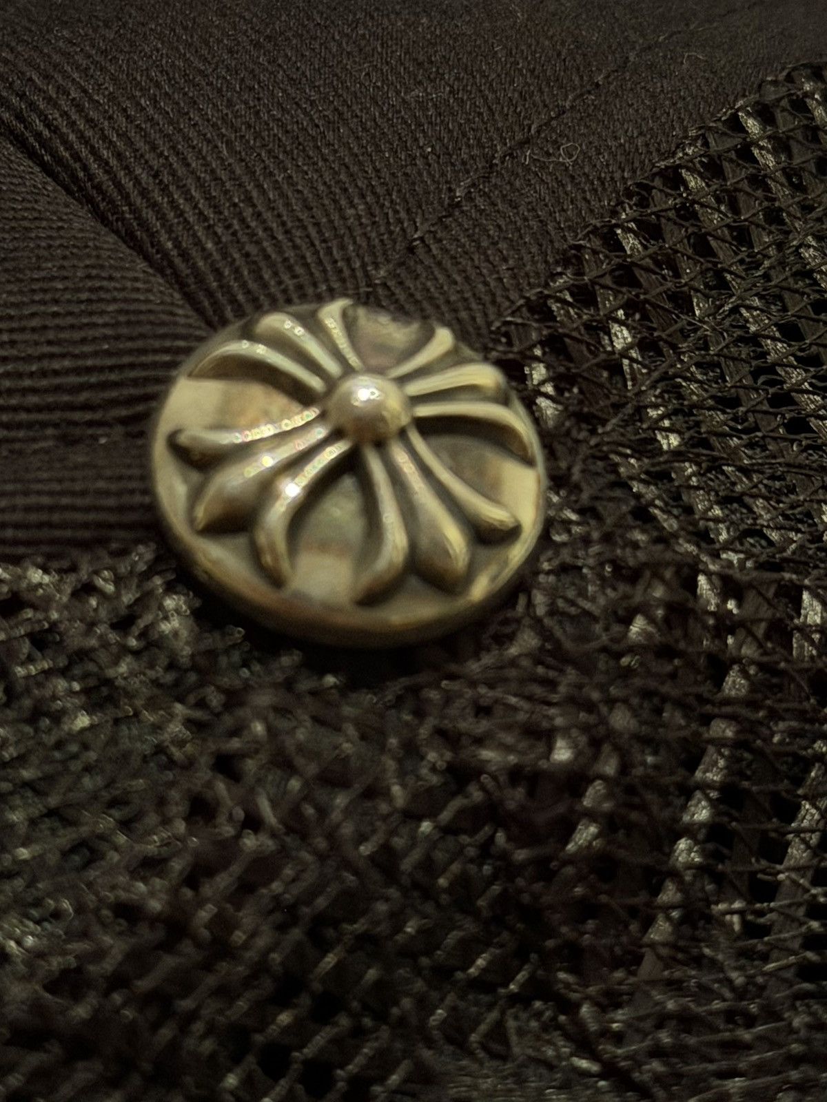 Chrome Hearts Chrome Hearts black trucker hat Los Angeles LA Size ONE SIZE - 6 Thumbnail