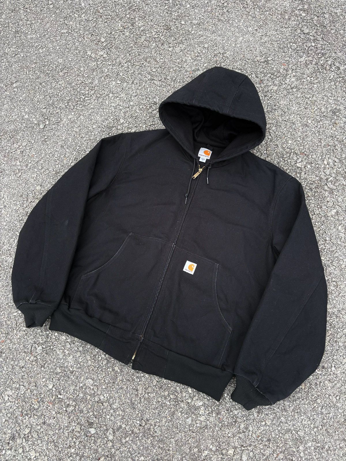 Carhartt Vintage Made In USA J131 BLK Carhartt Active Jacket Size US L / EU 52-54 / 3 - 2 Thumbnail