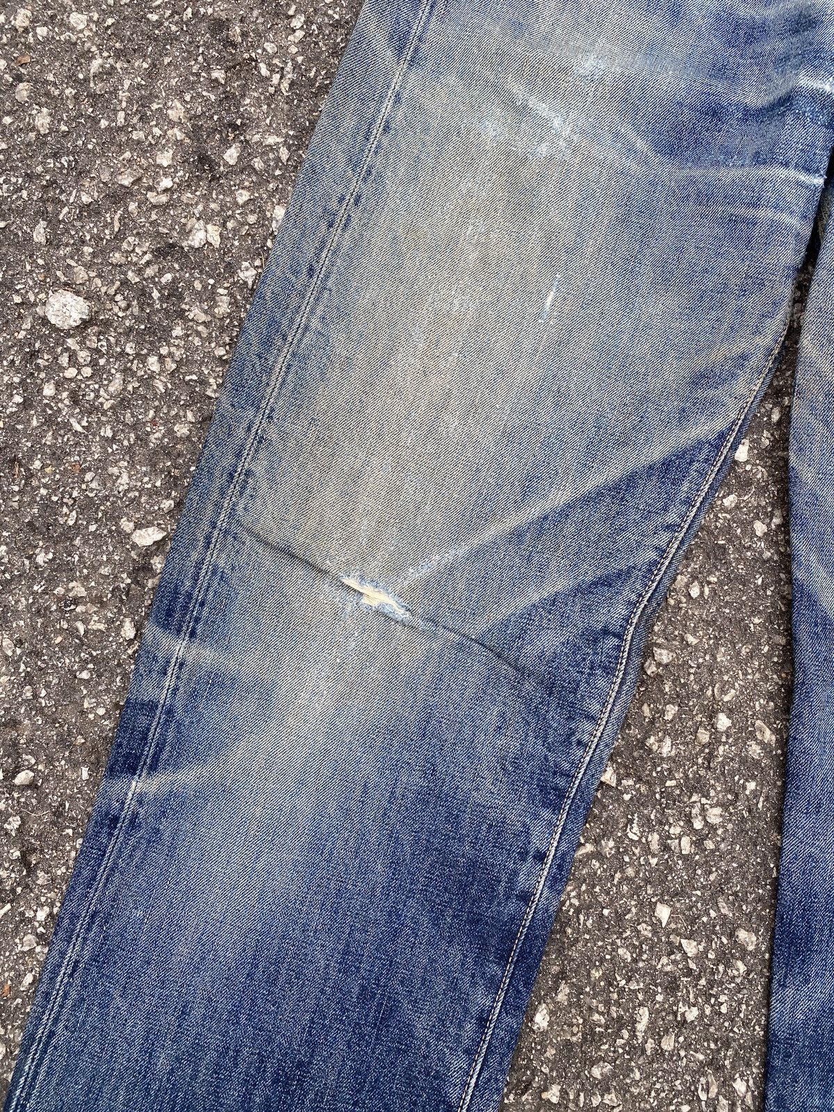 Japanese Brand × Pherrow's Vintage 90’s Pherrows Japan Washed Blue Selvedge Denim Size US 29 - 7 Thumbnail