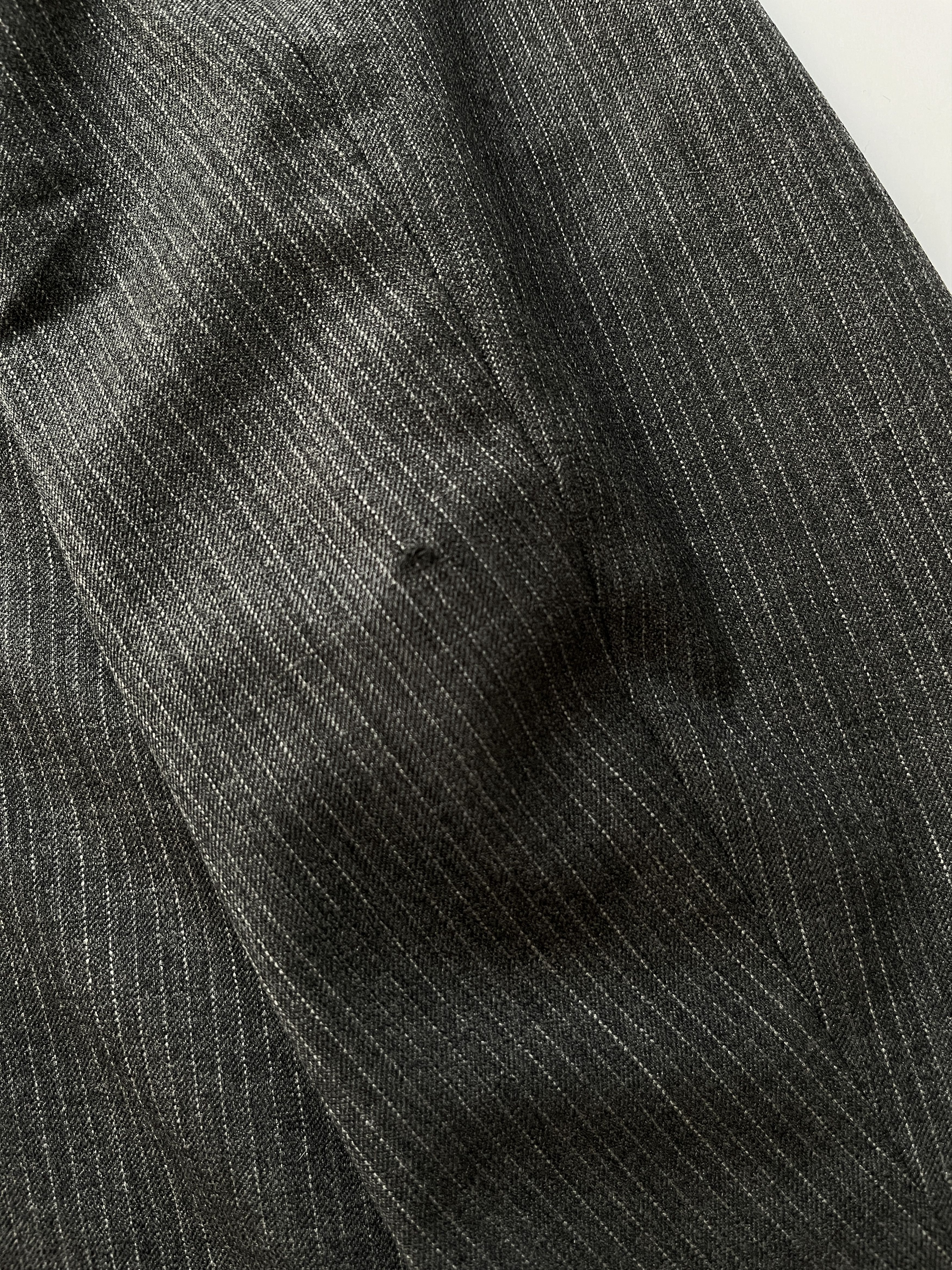 Prada ⚡️QUICK SALE⚡️Prada Gray Pinstripe Blazer Jacket Size US L / EU 52-54 / 3 - 6 Thumbnail