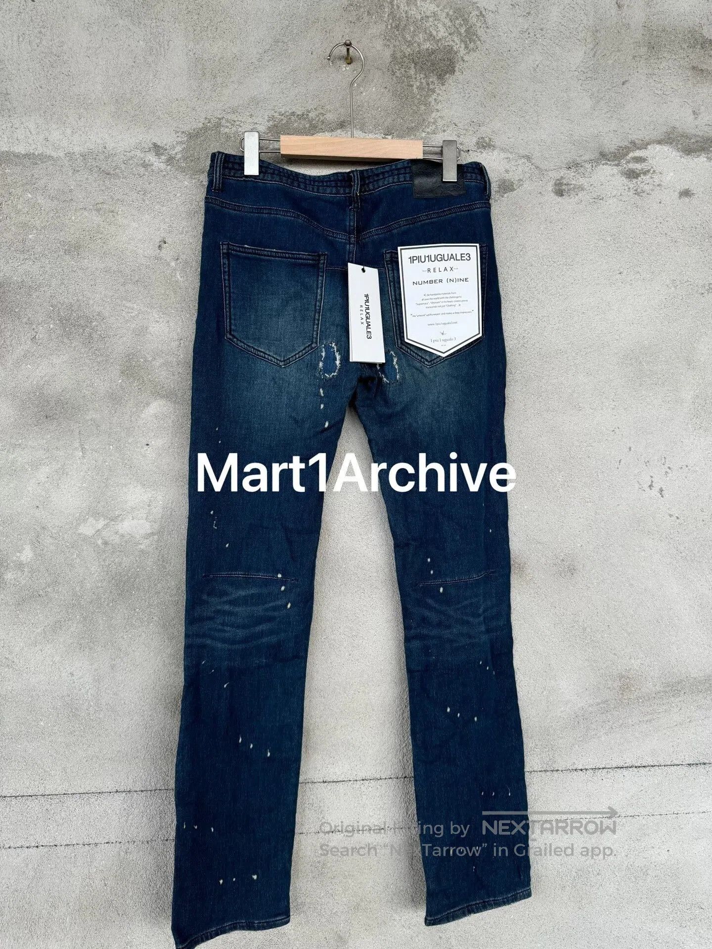 Number (N)ine Number Nine Splatter Bullet Hole Jeans. Size US 32 / EU 48 - 2 Thumbnail