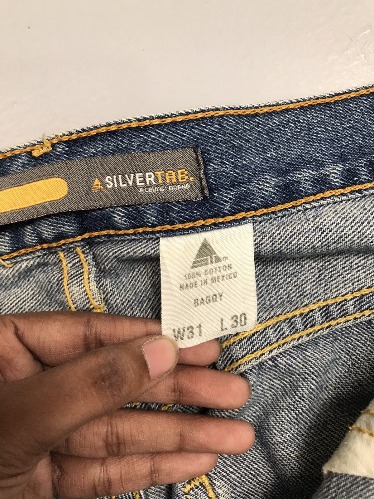 Levi's Vintage Levi’s silver tab denim Size US 34 / EU 50 - 8 Thumbnail