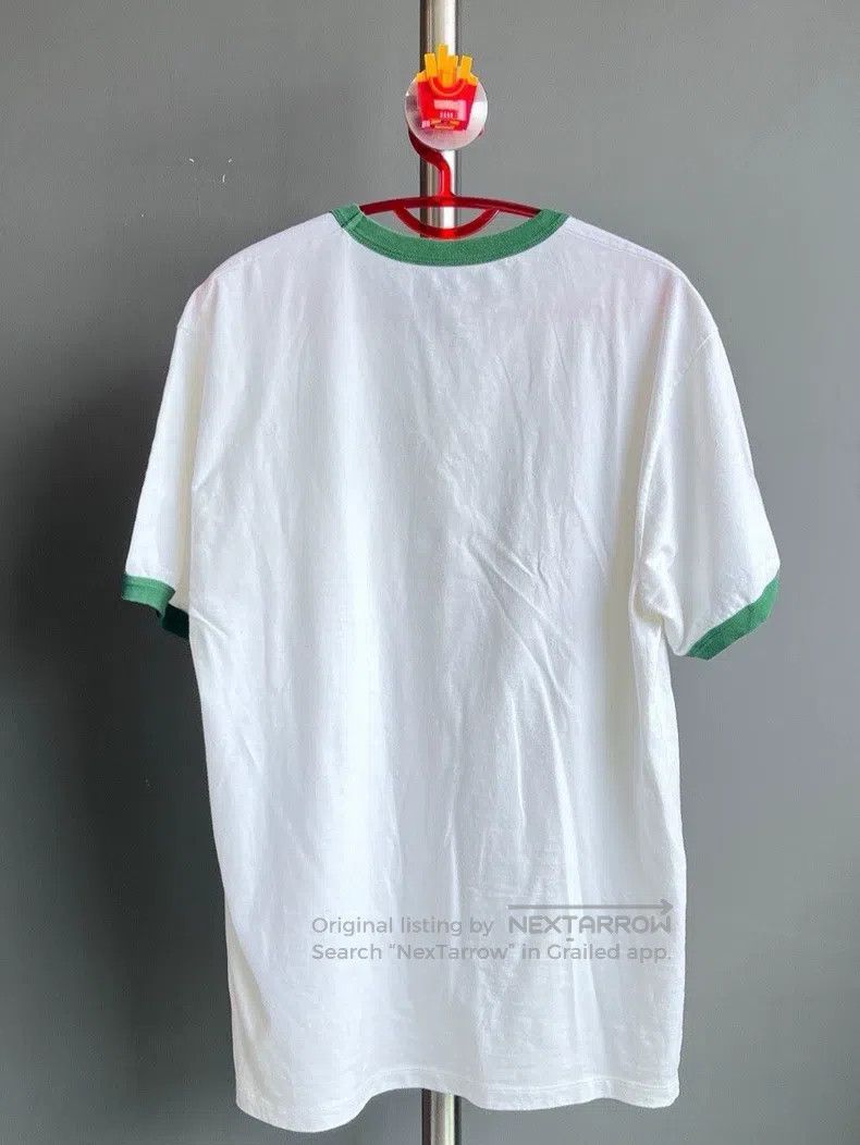 Gucci Gucci White classic double G ring embroidery logo short sl Size US L / EU 52-54 / 3 - 2 Thumbnail
