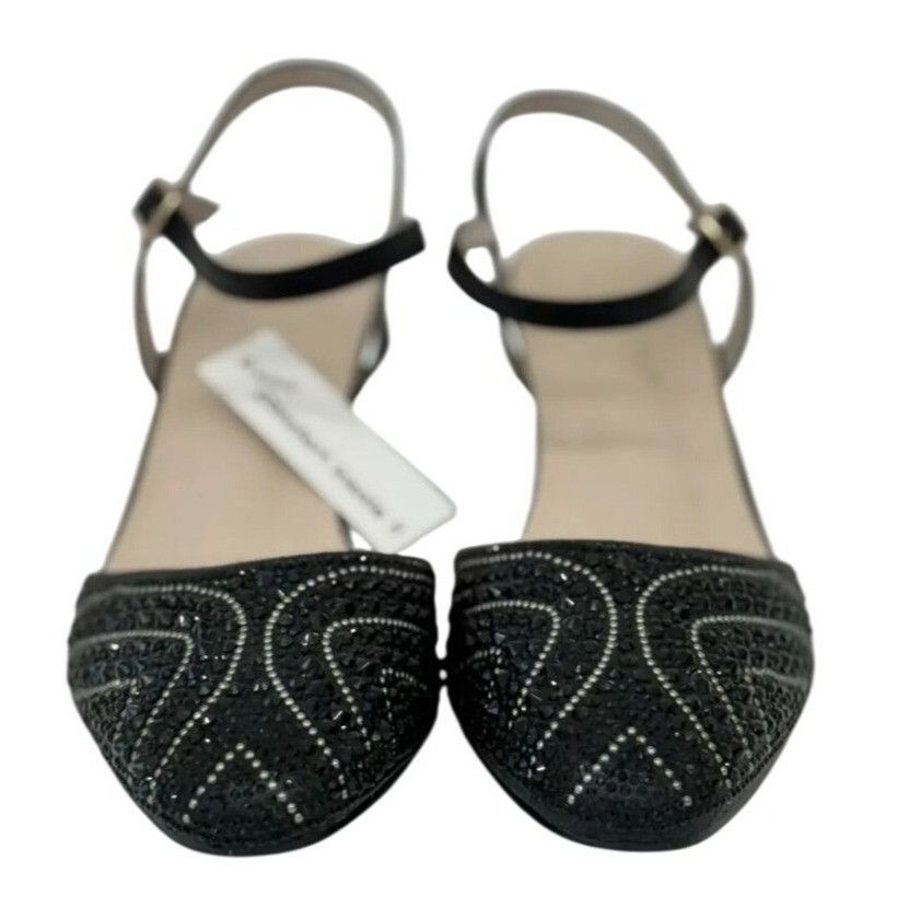 Other DE BLOSSOM / Gloria-10 / Womens Black Rhinestone Heeled Ankl Size US 11 / IT 41 - 4 Thumbnail