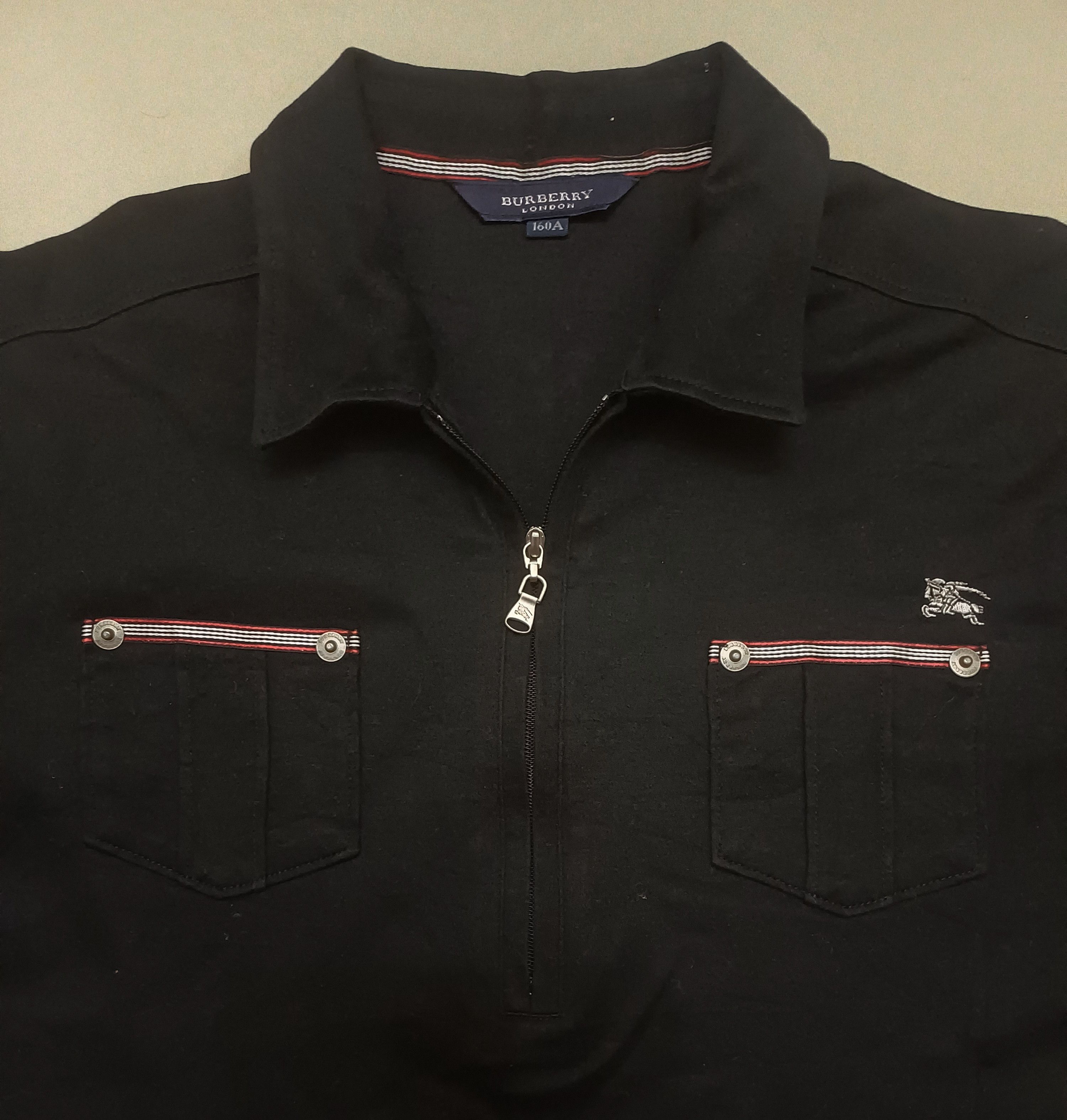 Burberry × Designer Vintage Y2K Burberry London Embroiderry logo long sleeve Size M / US 6-8 / IT 42-44 - 3 Thumbnail