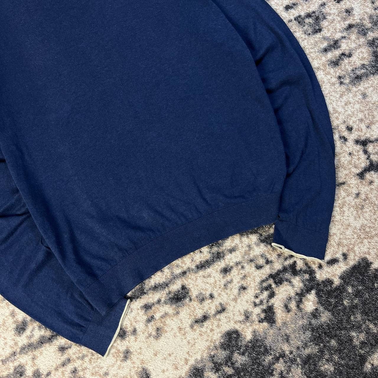 Napapijri Napapijri Mini Logo Vintage V-Neck Light Sweater Size US XL / EU 56 / 4 - 3 Thumbnail